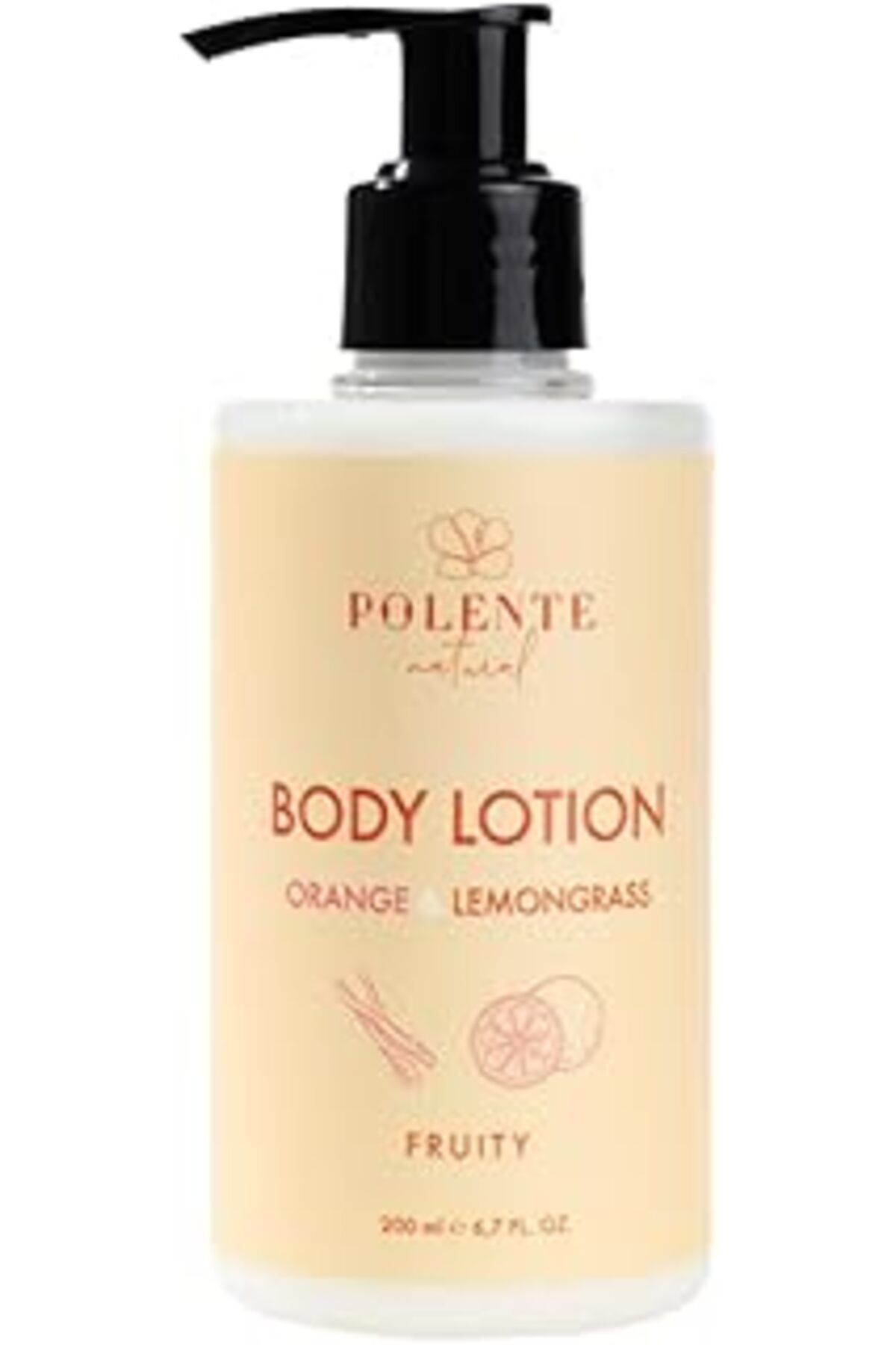 Pazarcan Polente Natural - Vücut Losyonu- Portakal Çiçeği & Limon Otu (200 Ml)