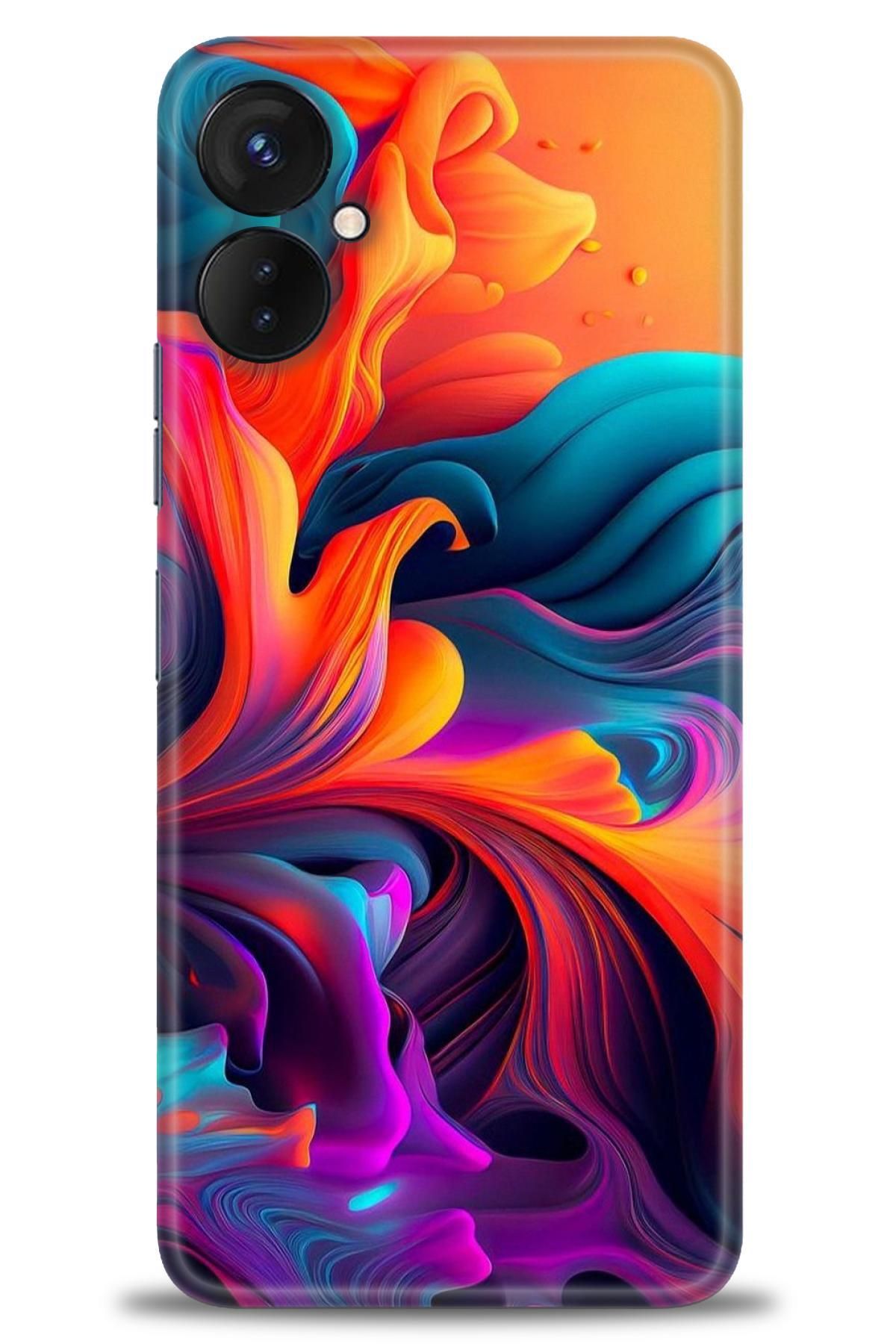 TECNO Spark 9 Pro İle Uyumlu HD Baskılı Kılıf - Karışık Seri - 806