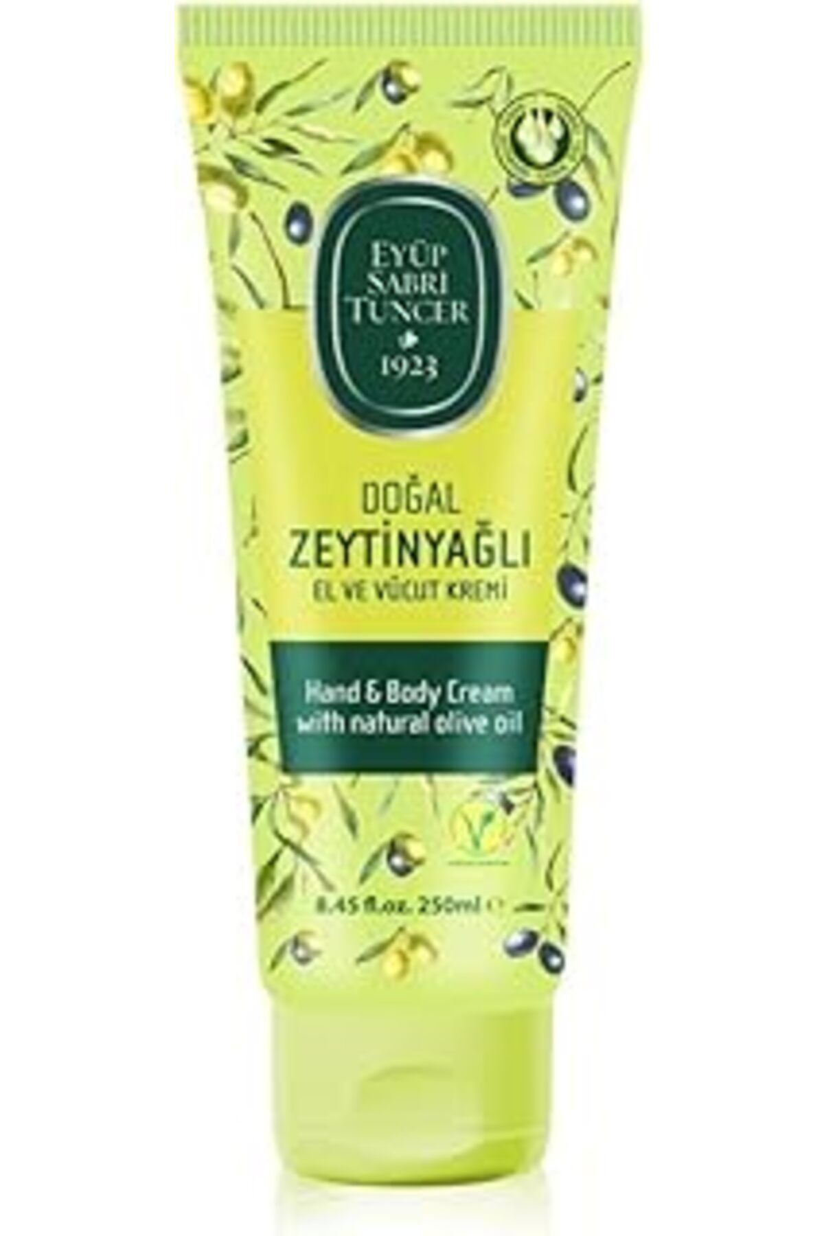 Pazarcan Eyüp Sabri Tuncer Doğal Zeytinyağlı El Ve Vücut Kremi 250 Ml Tüp