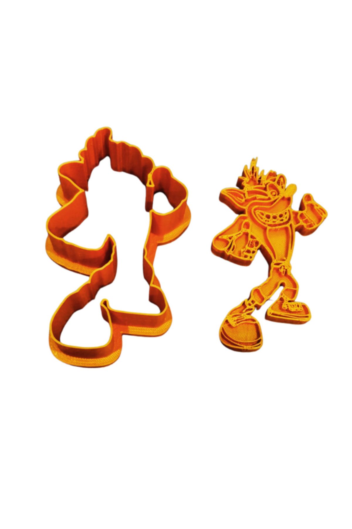 Vinius Crash Bandicoot Kurabiye Oyun Hamuru Şekillendirici Kesici
