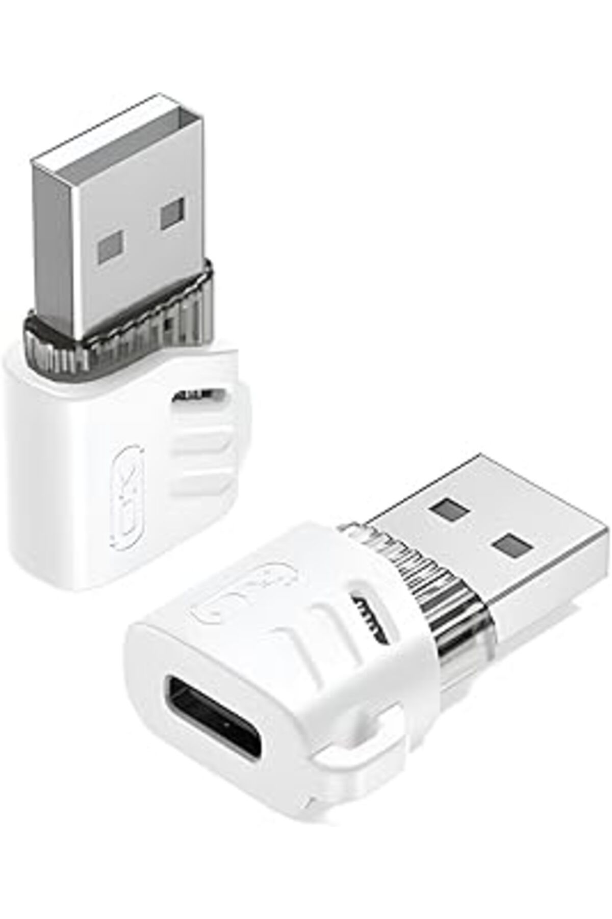 ASİTAN Xo Usb-A Erkek - Type-C Dişi Dönüştürücü Adaptör Nb256D, Veri Ve Şarj Destekli, 5Gr, Beyaz