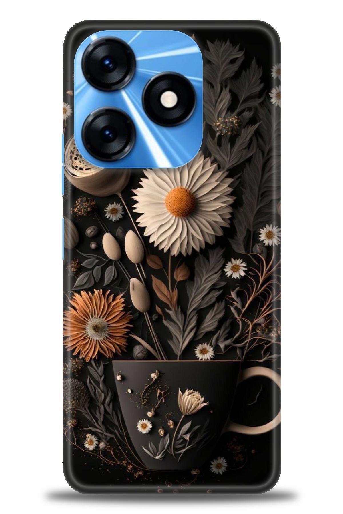 TECNO Spark 10 4G / 10C İle Uyumlu HD Baskılı Kılıf - Karışık Seri - 17