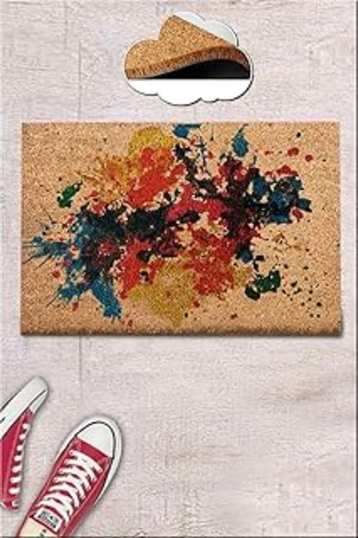Mu Art Ahşap Chilai Home Coco Fuga Koko Kıl Kapı Önü Paspası