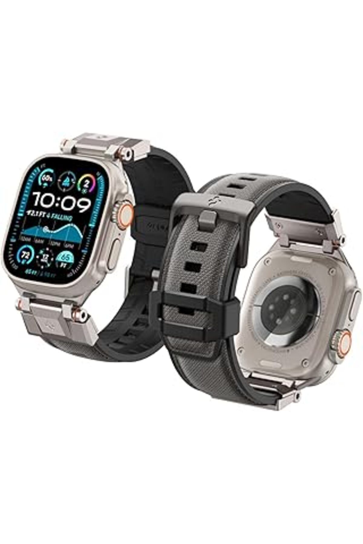 Pazarcan Watch 49Mm Ultra 2/1-46Mm Seri 10-45Mm Seri 9/8/7-44Mm Seri Se/6/5/4 Kordon Kayış Band Durapro Armo