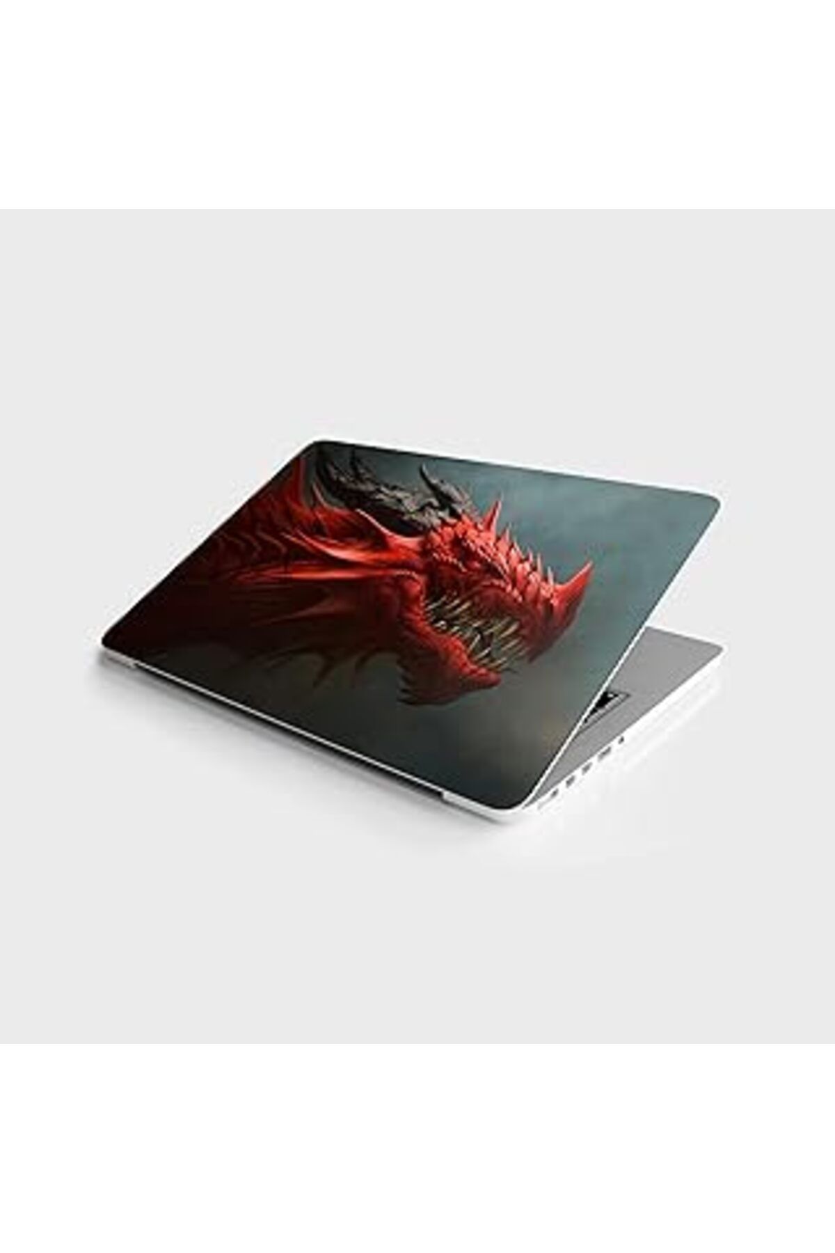 ASİTAN Laptop Sticker Bilgisayar Notebook Pc Kaplama Etiketi Kızıl Ejder