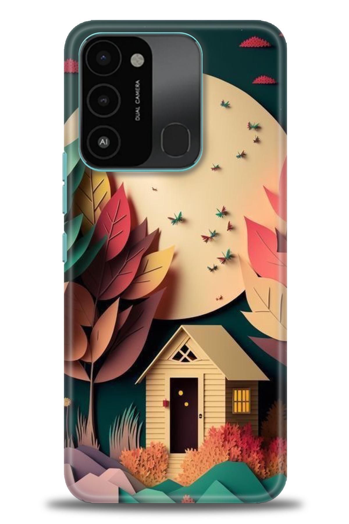 TECNO Spark 8C İle Uyumlu HD Baskılı Kılıf - Karışık Seri - 627