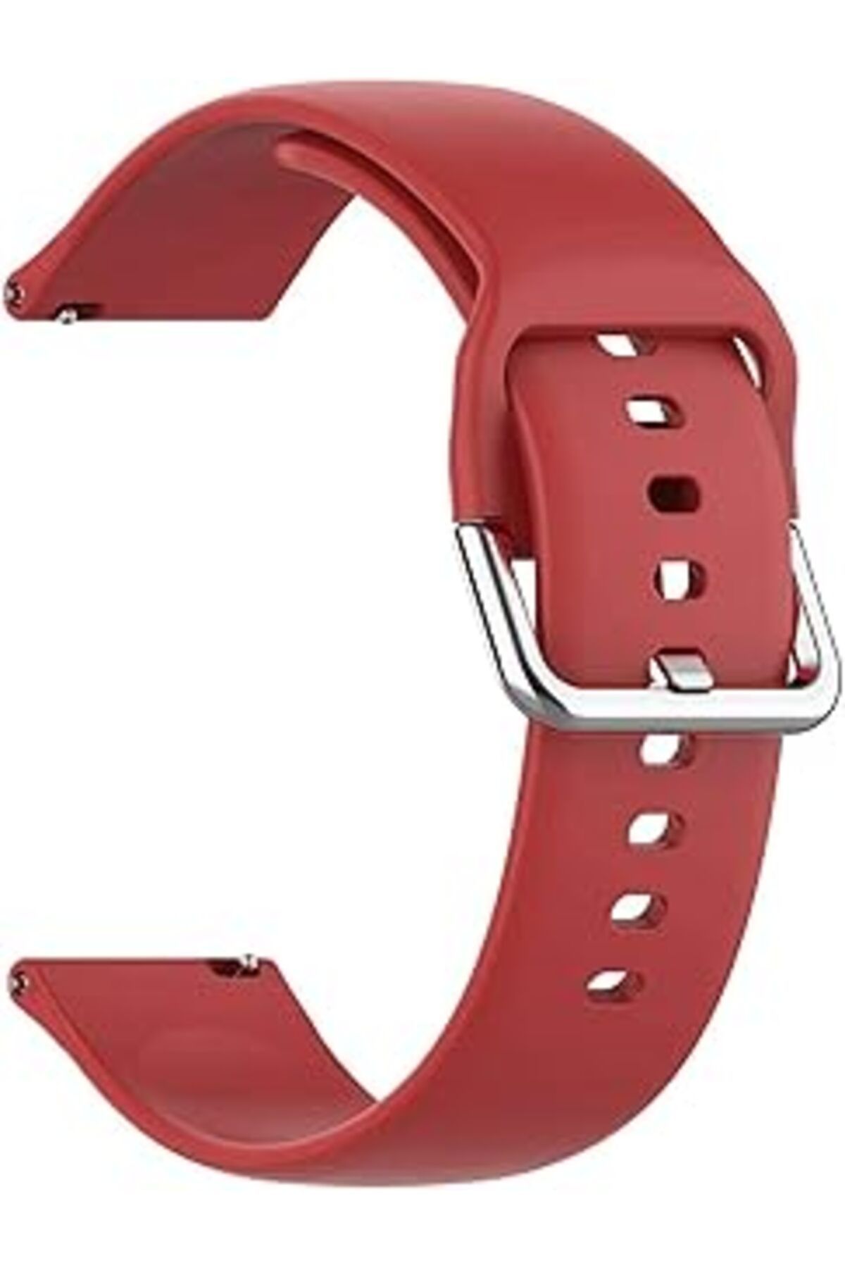 Qedii Microsonic Galaxy Watch 42Mm Silikon Kordon Kırmızı