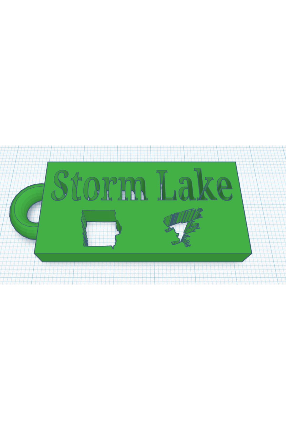 Vision Craft Storm Lake Tornadoes Anahtar Zinciri (4 Adet)