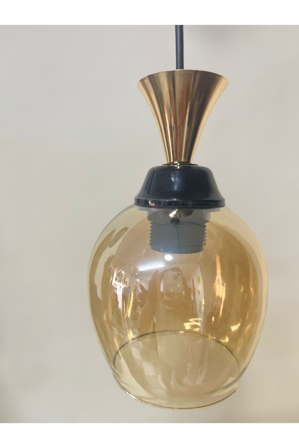 TIGEA Accessories ARMUT MODEL CAM RUSTİK SALON AVİZE