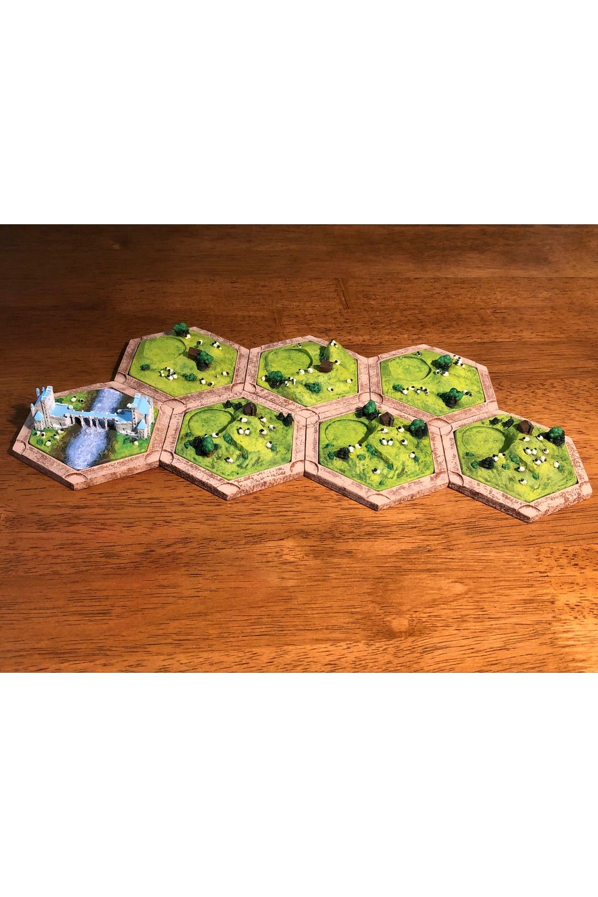 Vision Craft Dakanzla 2.0 manyetik taban seti için Catan Koyun Varyantları (3 Adet)