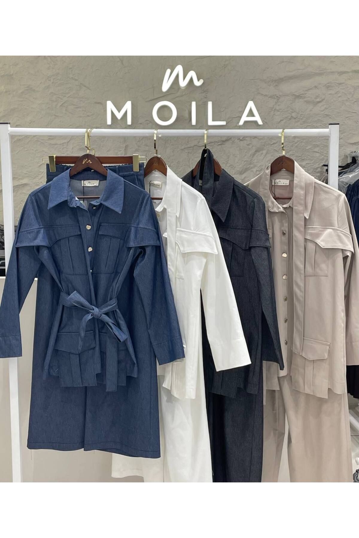 moila İnce kot takım