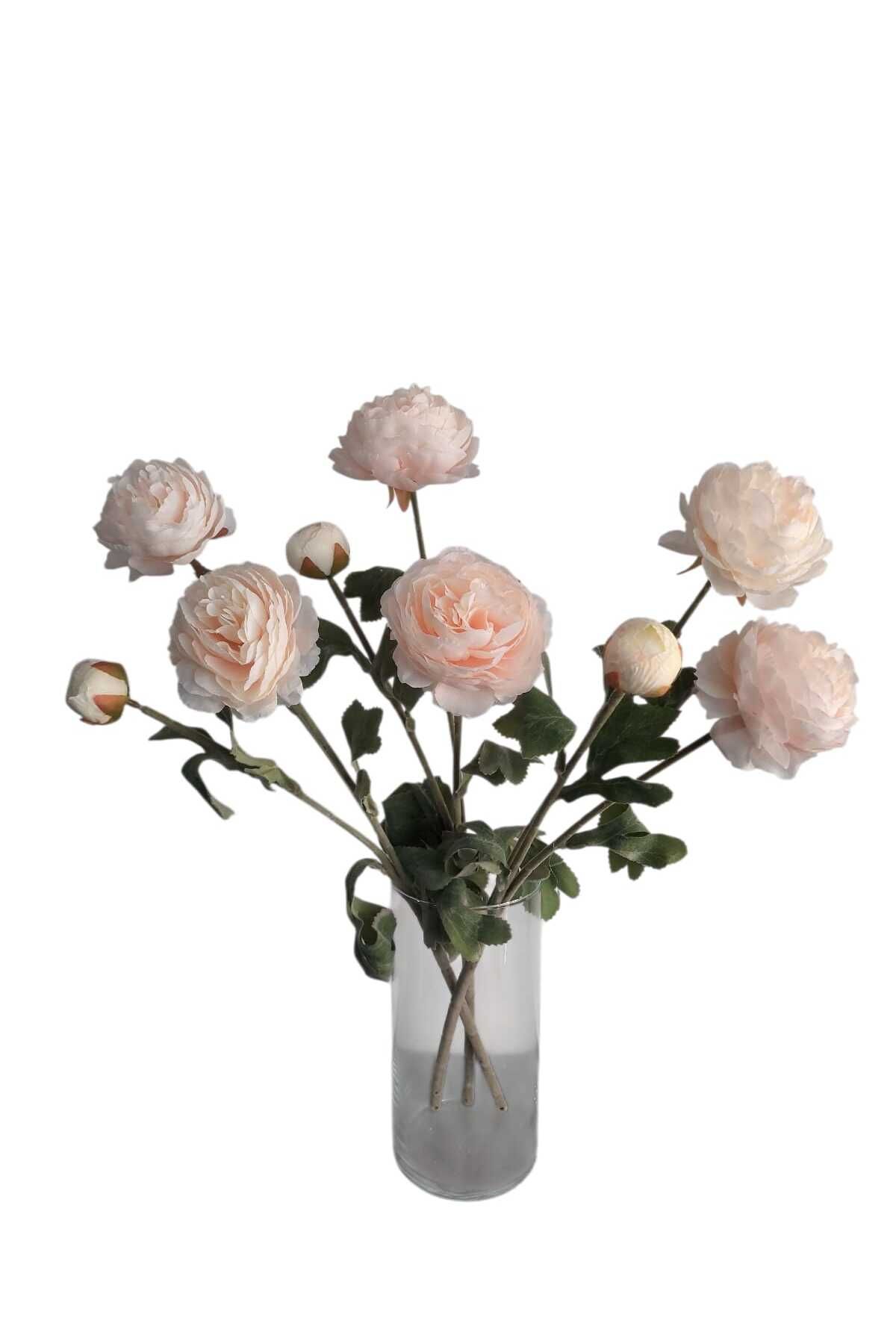 MAKİ DEKOR YAPAY ÇİÇEK ŞAKAYIK DAL PASTEL 3 DALLI 50 CM