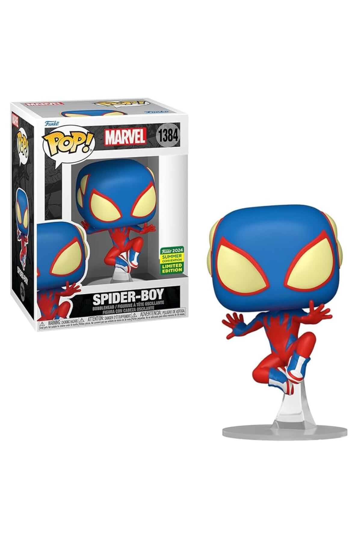 Funko Pop Spider-Boy 2024 Summer Convention Limited Edition 1384