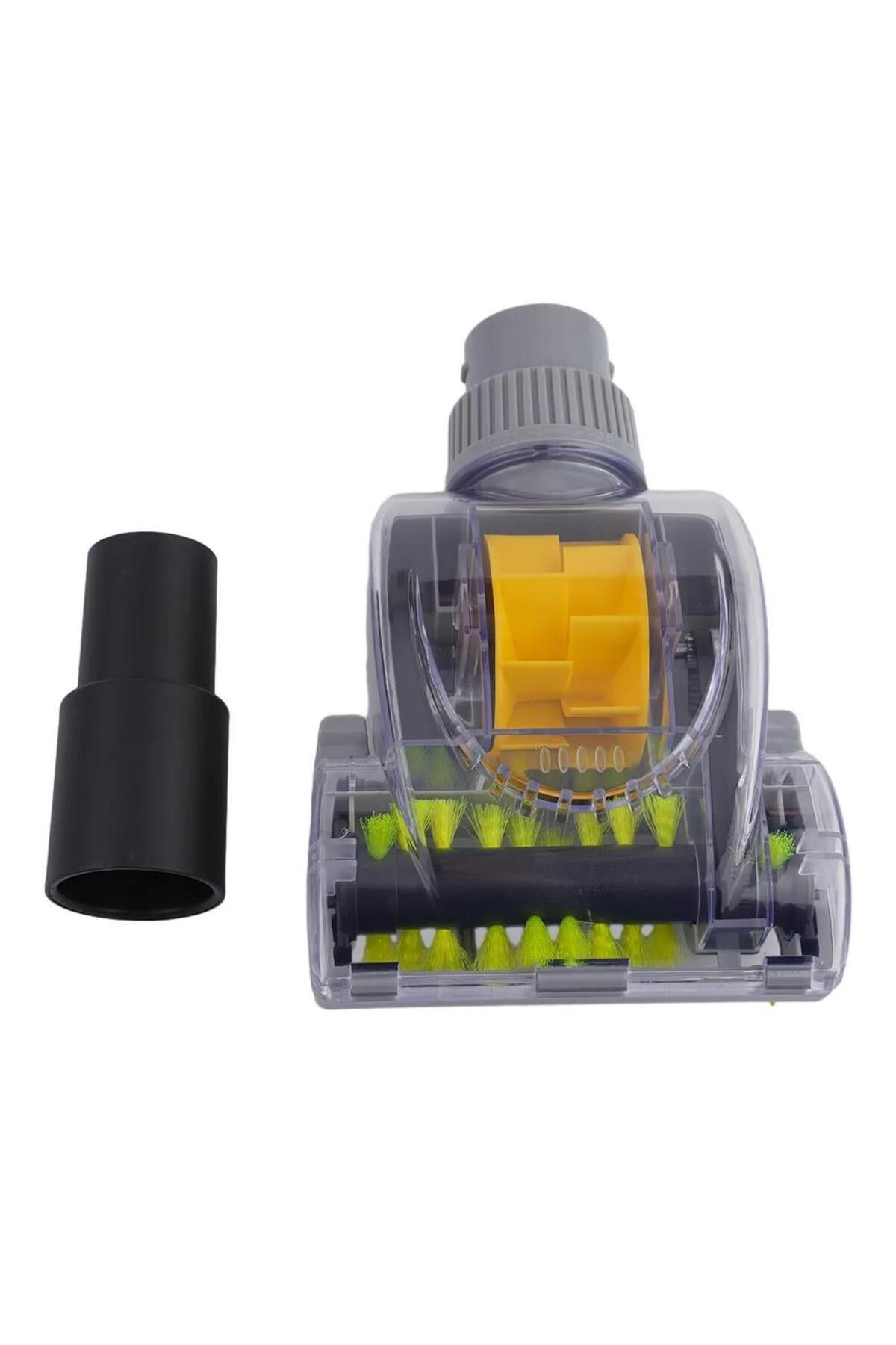 SupurgePlus 32mm Ve 35mm Uyumlu Elektrikli Süpürge Kafası Turbo Başlık - Evrensel Giriş - Halı Yatak Ko