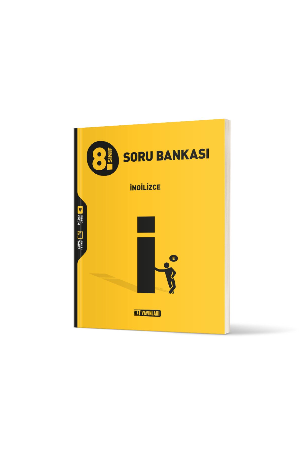 Hız Yayınları 2025-2026 Müfredat 8.Sınıf İngilizce (Başlangıç-Orta Düzey) Soru Bankası Video Çözümlü