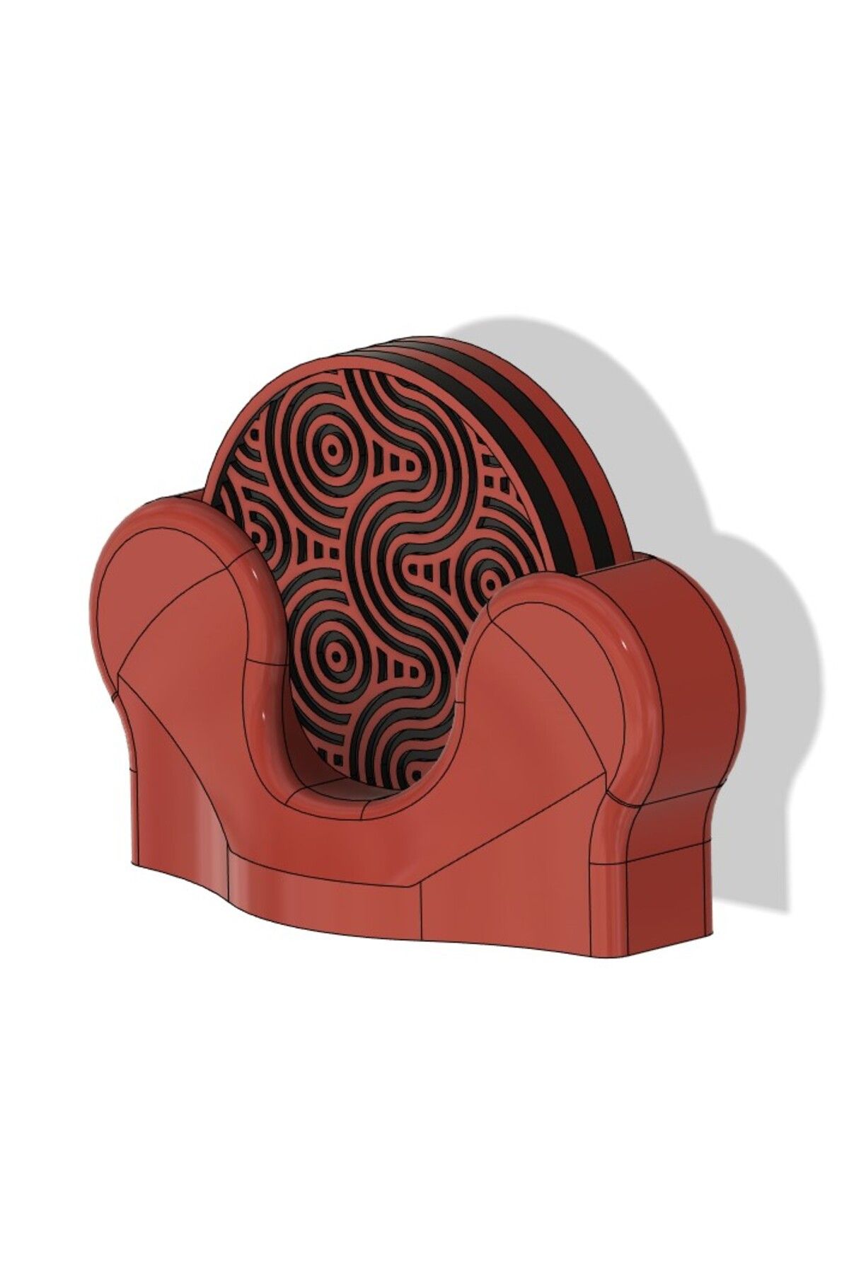 Vision Craft Coaster ve tutucu (3 Adet)