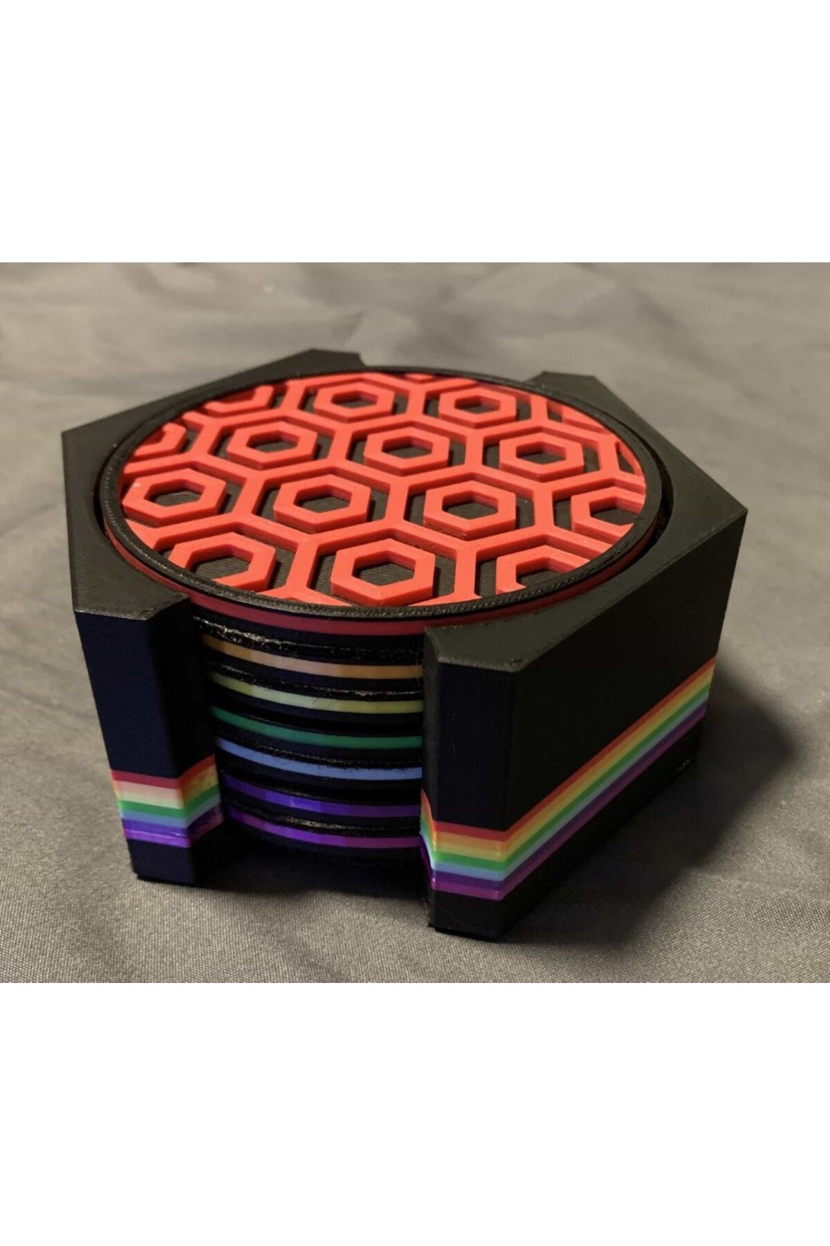 Vision Craft Altıgen coaster seti (3 Adet)