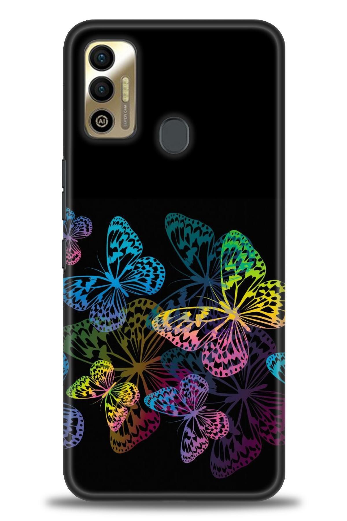 TECNO Spark 7 / 7T İle Uyumlu HD Baskılı Kılıf - Karışık Seri - 1030