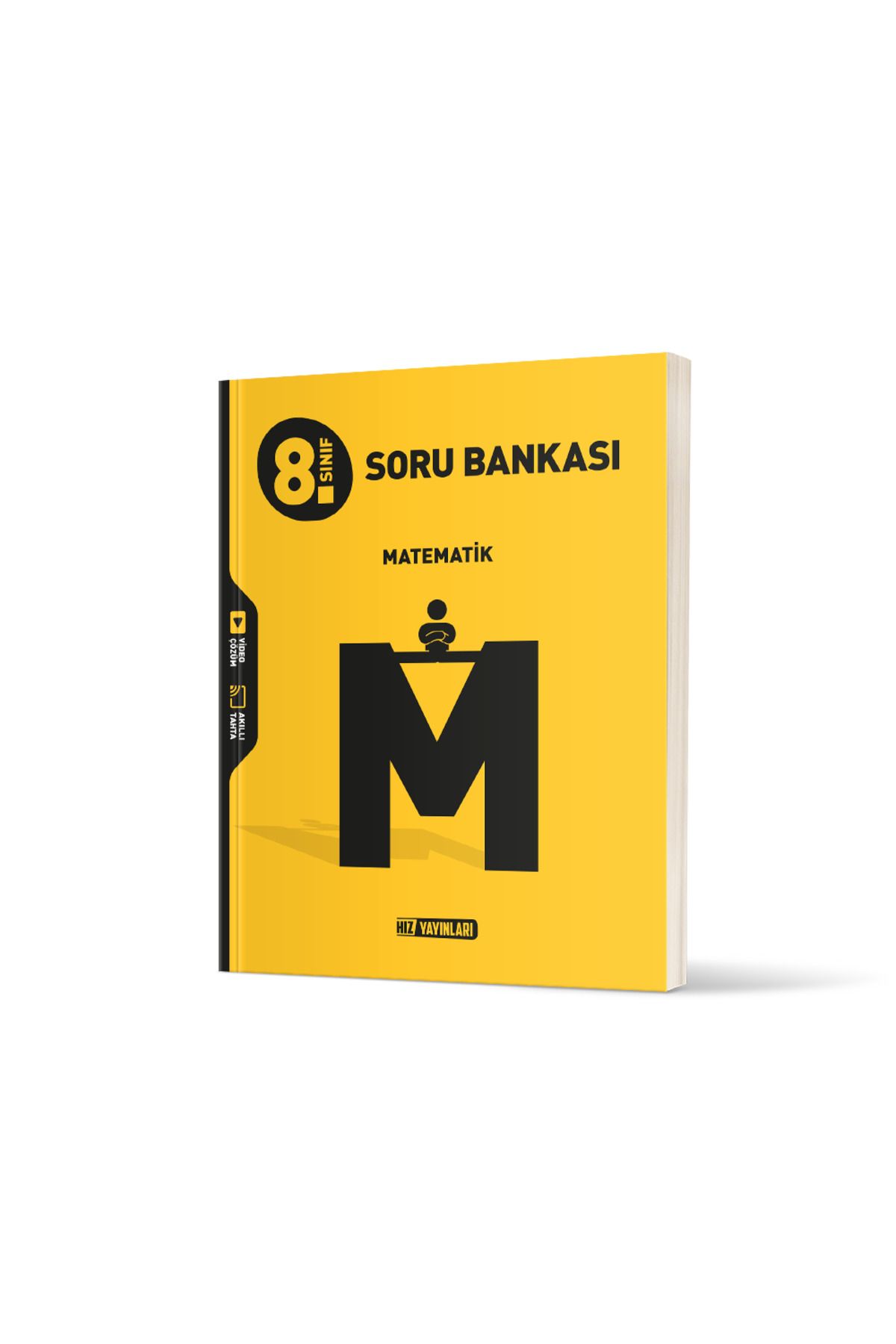 Hız Yayınları 2025-2026 Müfredat 8.Sınıf Matematik (Başlangıç-Orta Düzey) Soru Bankası Video Çözümlü