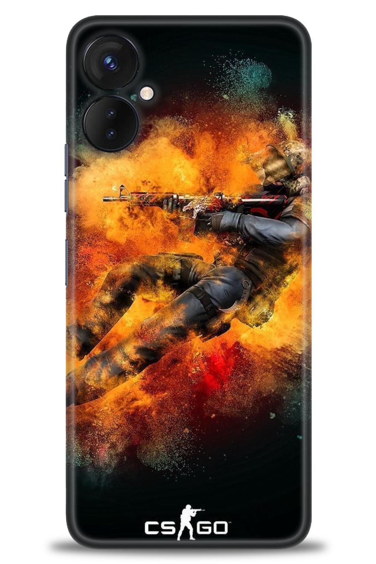 TECNO Spark 9 Pro İle Uyumlu HD Baskılı Kılıf - Karışık Seri - 790
