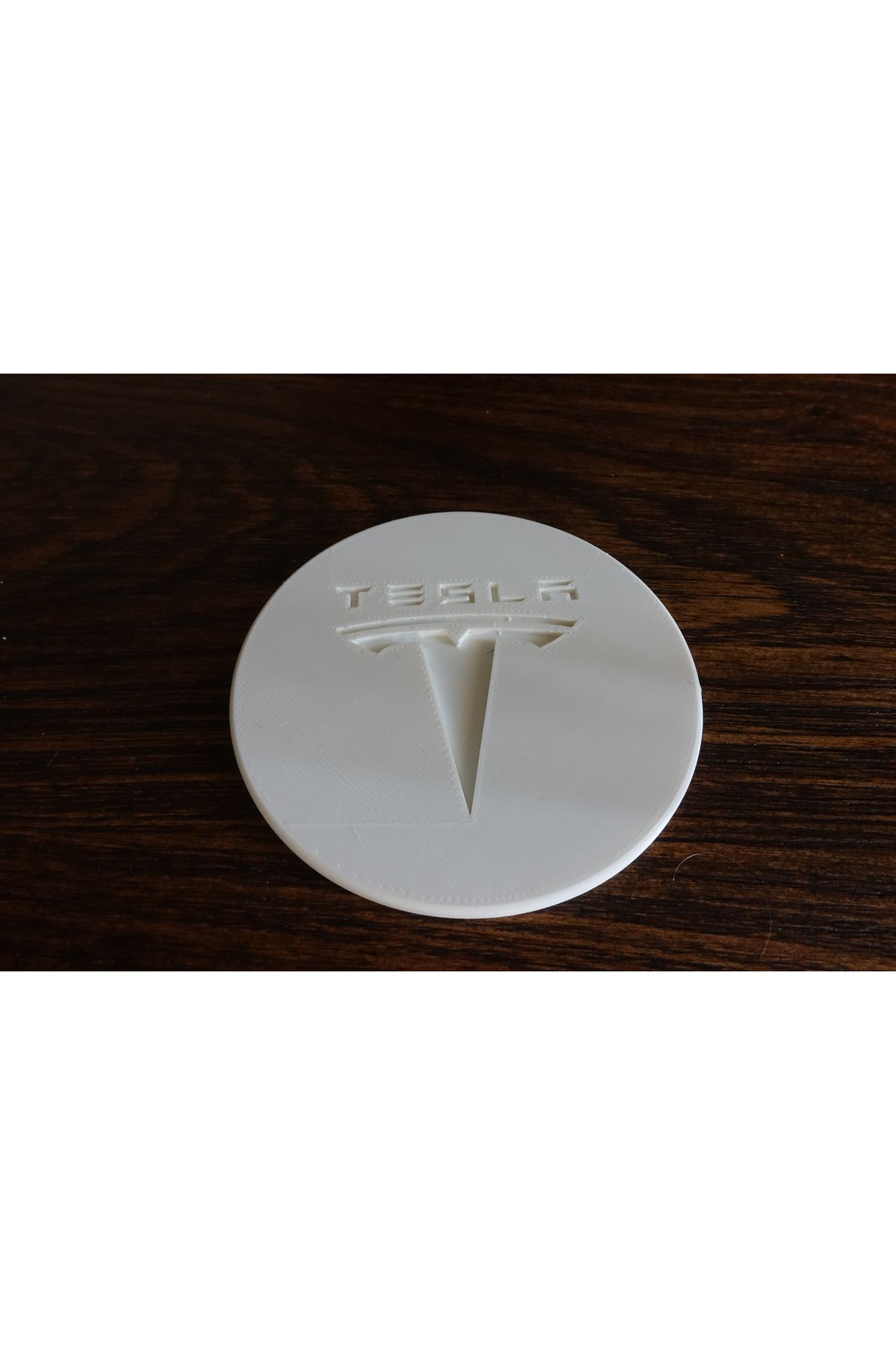 Vision Craft Tesla logo coaster (3 Adet)