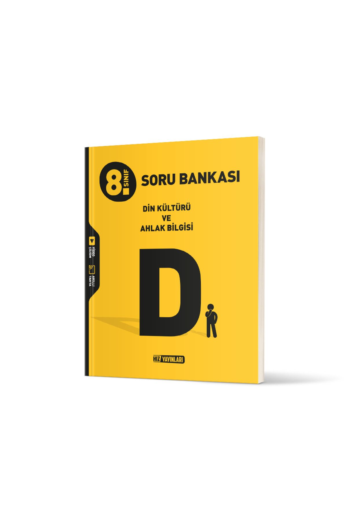 Hız Yayınları 2025-2026 Müfredat 8.Sınıf Din Kültürü (Başlangıç-Orta Düzey) Soru Bankası Video Çözümlü