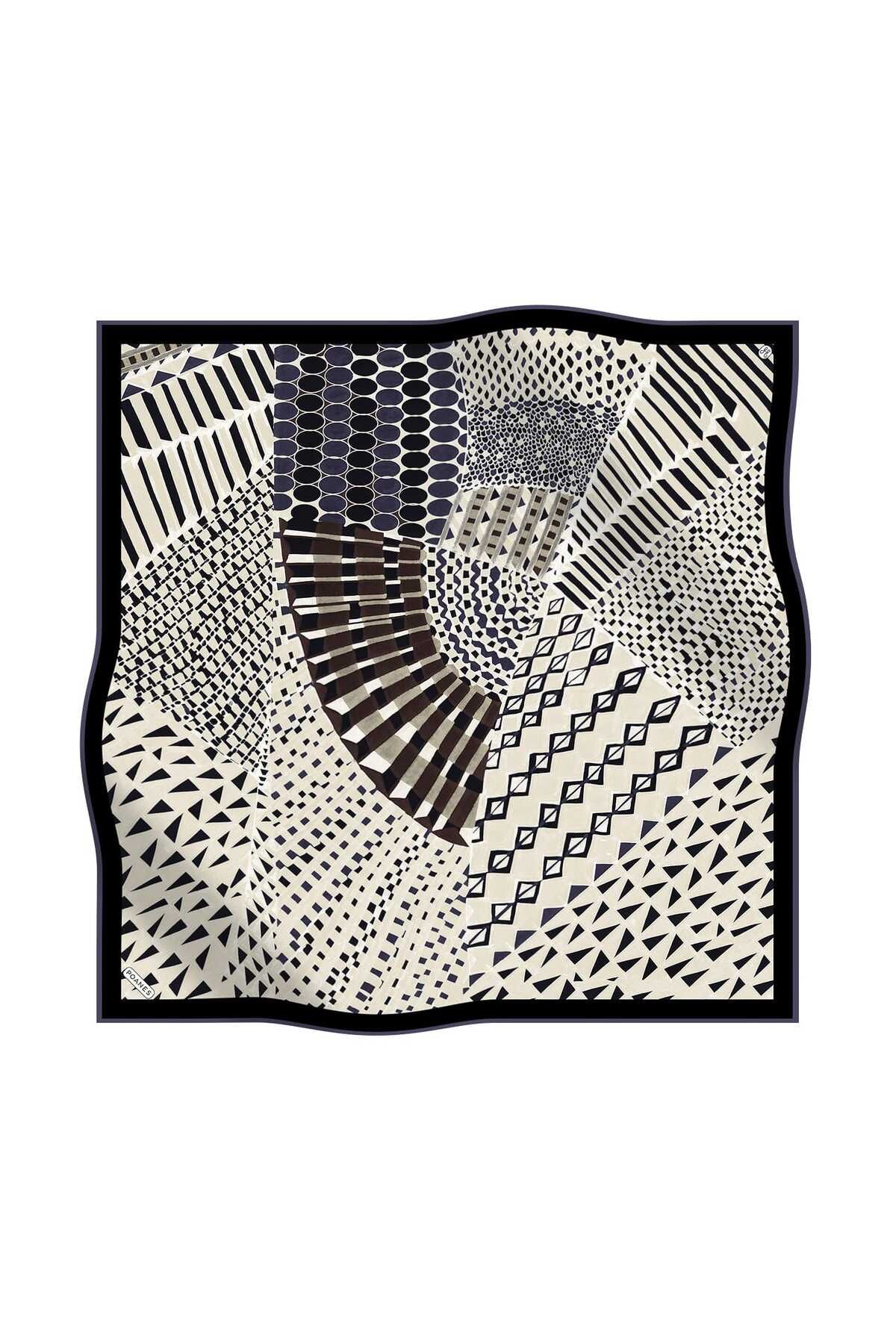 Poanes Poane İpek Twill Eşarp