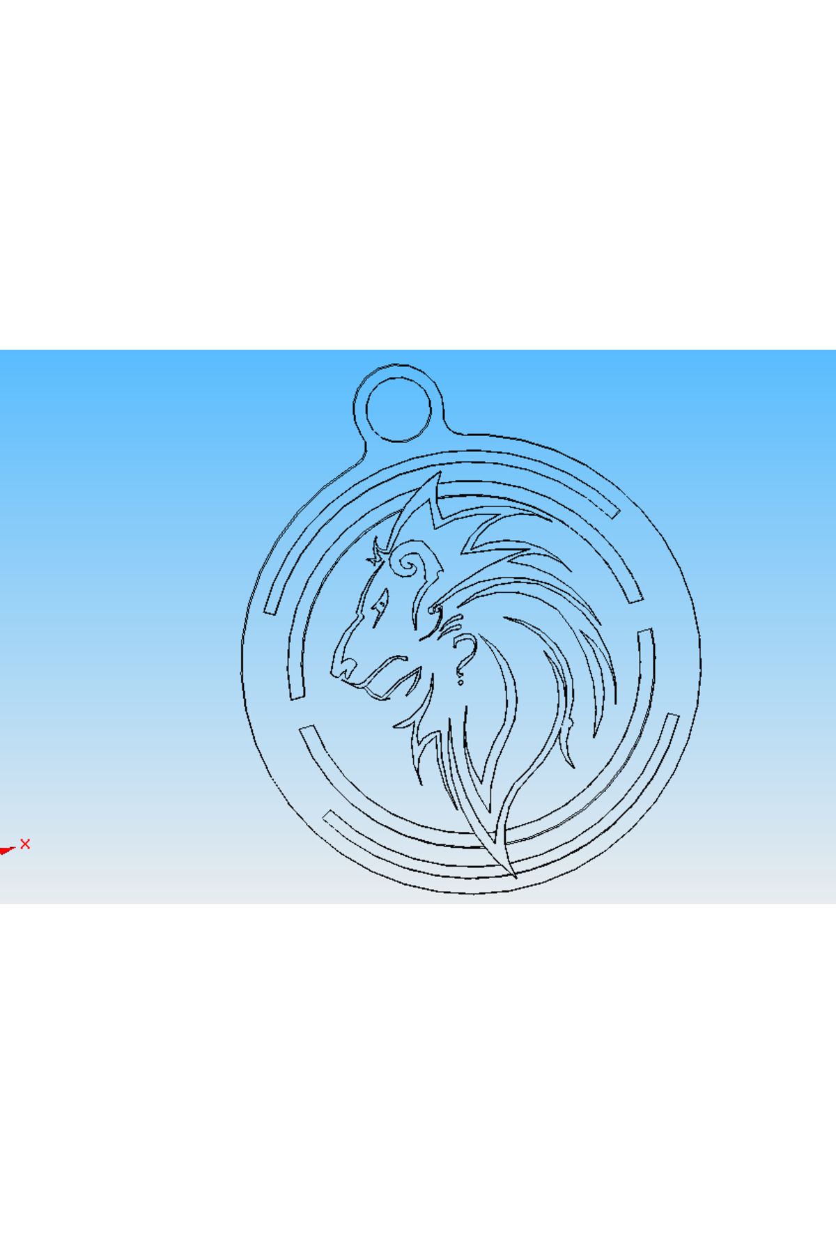 Vision Craft ASLAN! (Lion Keychain) (4 Adet)