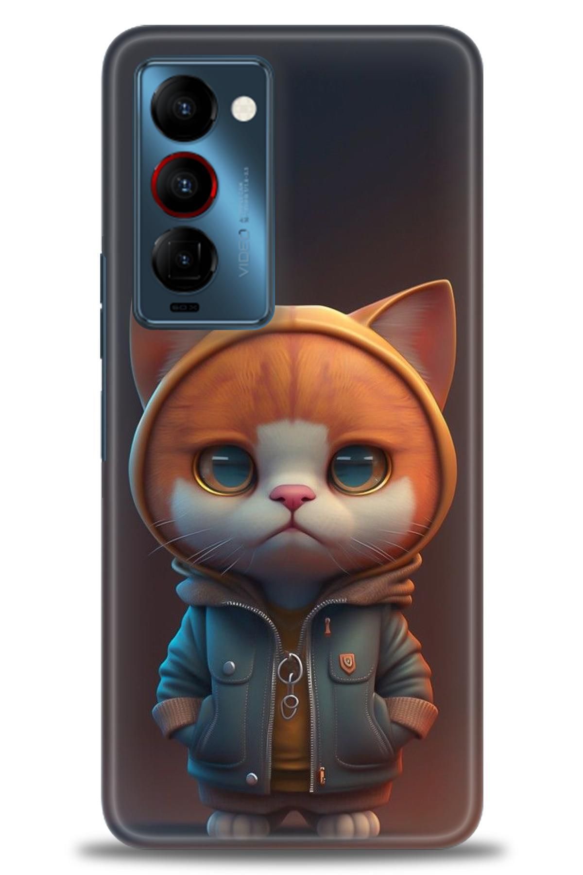TECNO Camon 18 Premier (CH9n) Premier İle Uyumlu HD Baskılı Kılıf - Karışık Seri - 340