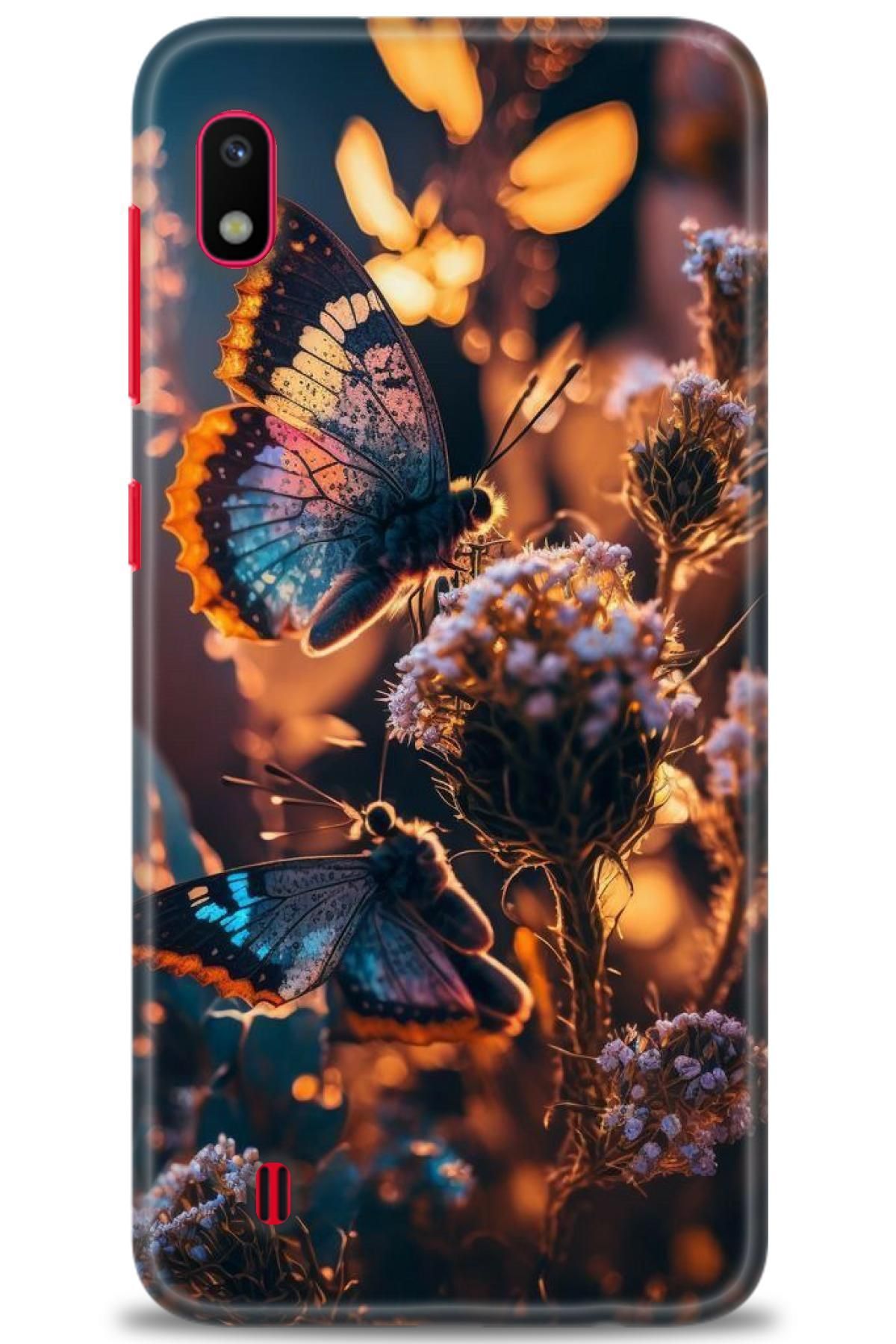 CooperTech Samsung Galaxy A10 İle Uyumlu HD Baskılı Desenli Silikon Kılıf - 696