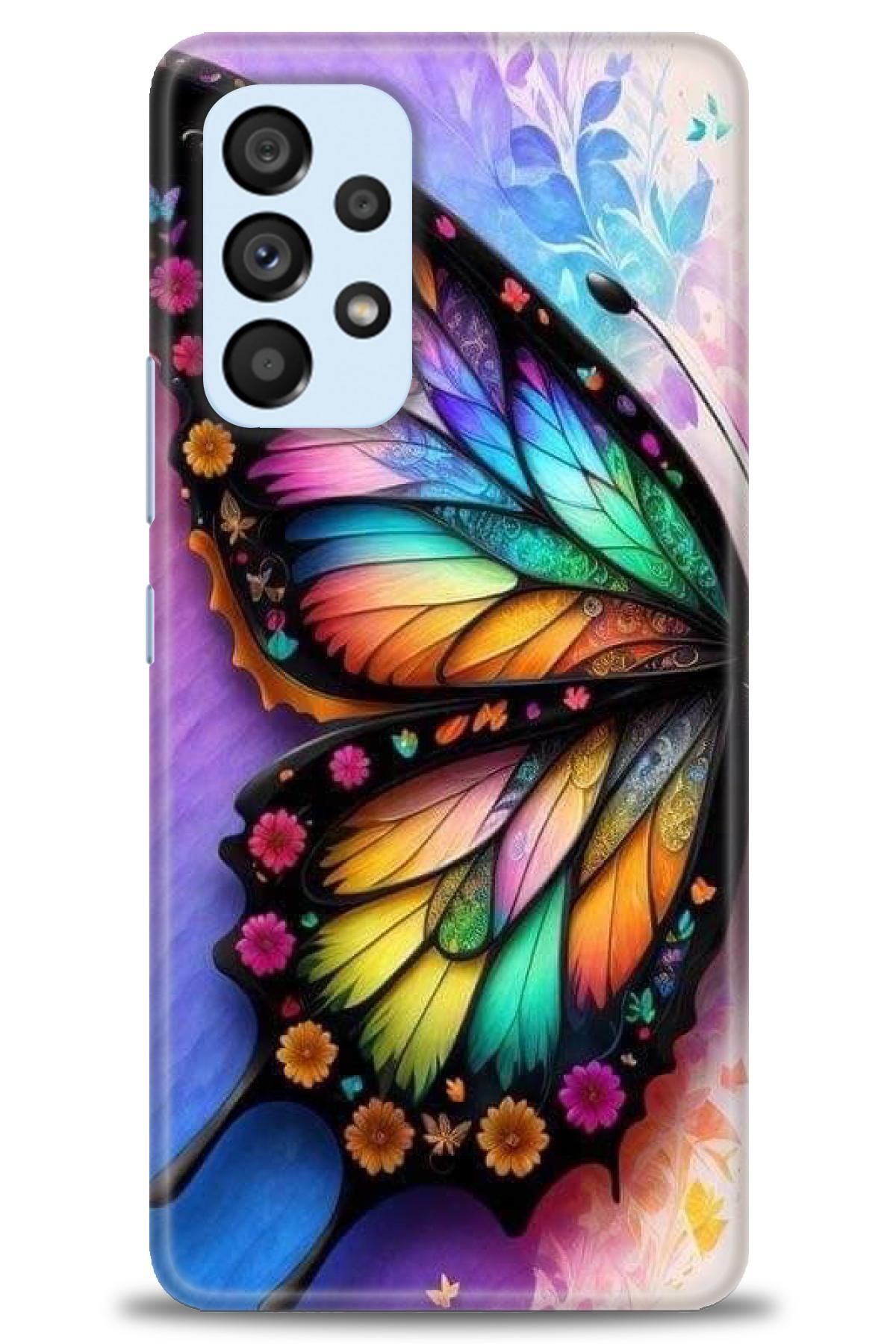CooperTech Samsung Galaxy A53 5G İle Uyumlu HD Baskılı Desenli Silikon Kılıf - 182