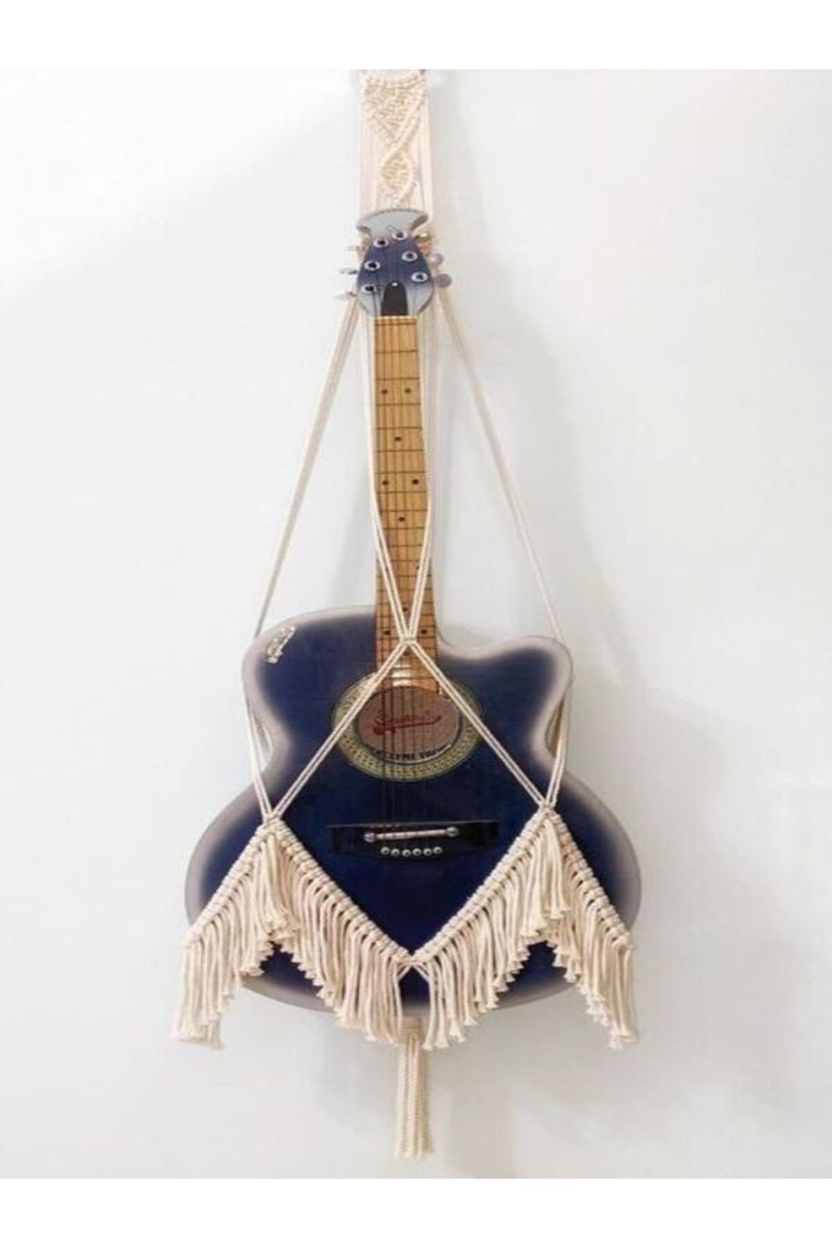 meribell Makrome Duvar Dekorasyon - Gitar Organizer