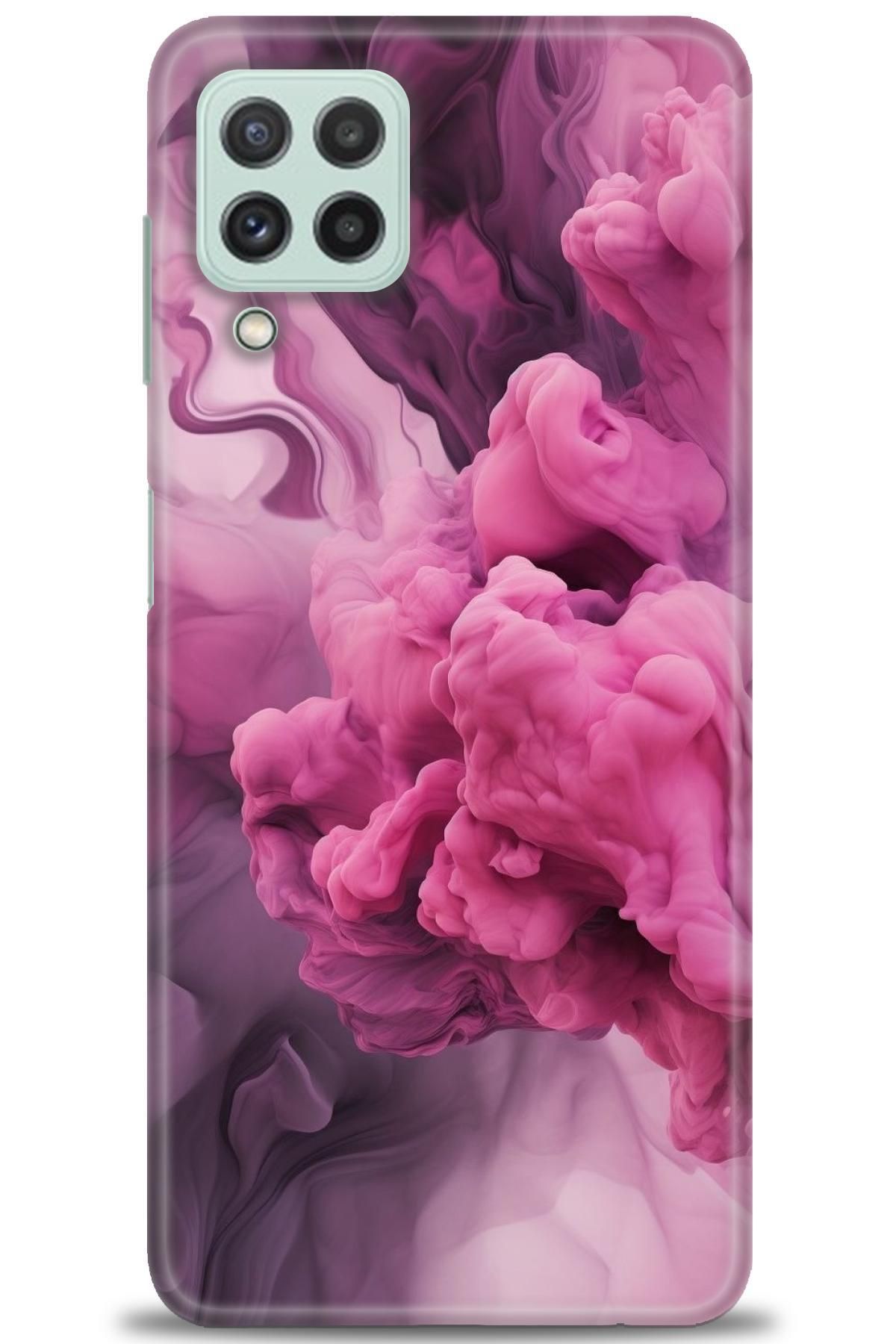 CooperTech Samsung Galaxy A22 İle Uyumlu HD Baskılı Desenli Silikon Kılıf - 803