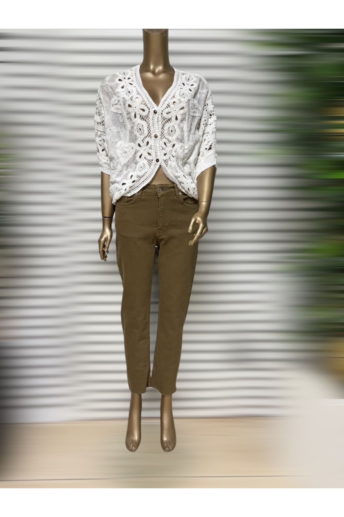 SEMİZ GİYİM Semiz Giyim Örgü Model Hırka