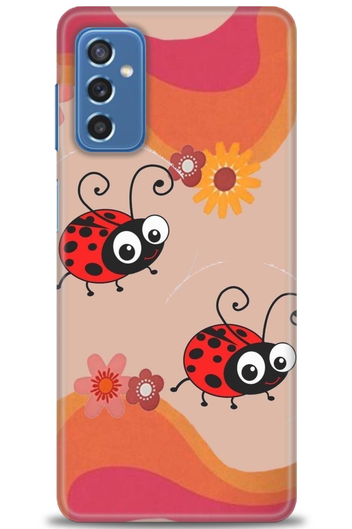 CooperTech Samsung Galaxy M52 5G İle Uyumlu HD Baskılı Desenli Silikon Kılıf - 605