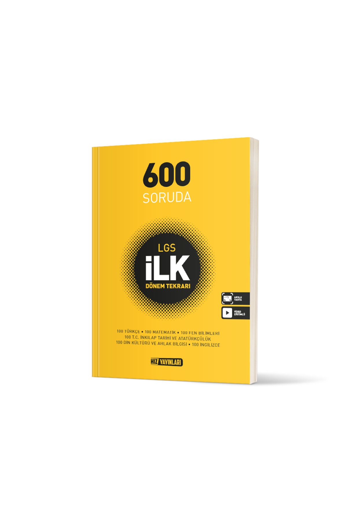 Hız Yayınları 8.Sınıf LGS 600 Soruda İlk Dönem Tekrarı