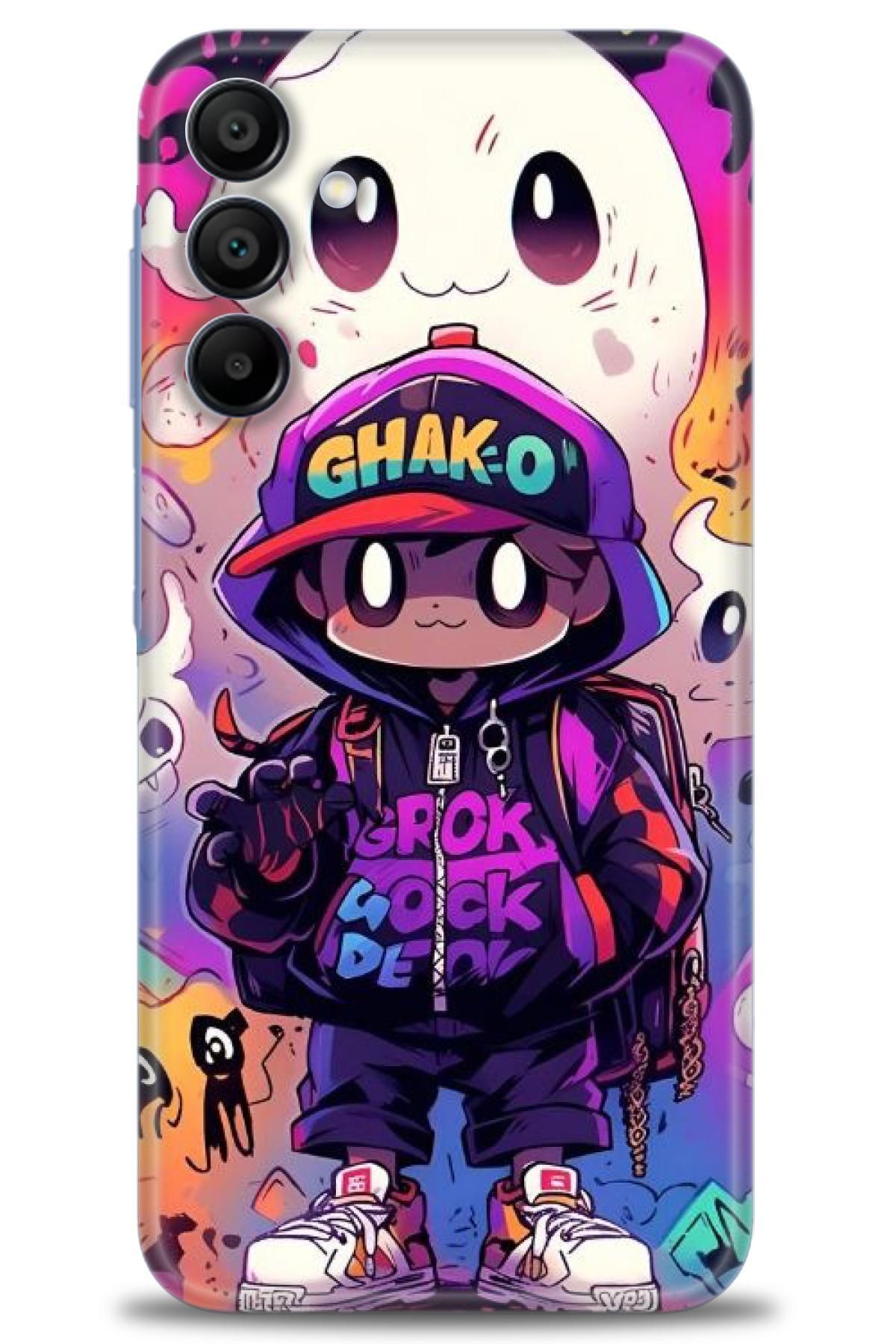 CooperTech Samsung Galaxy A15 İle Uyumlu HD Baskılı Desenli Silikon Kılıf - 911
