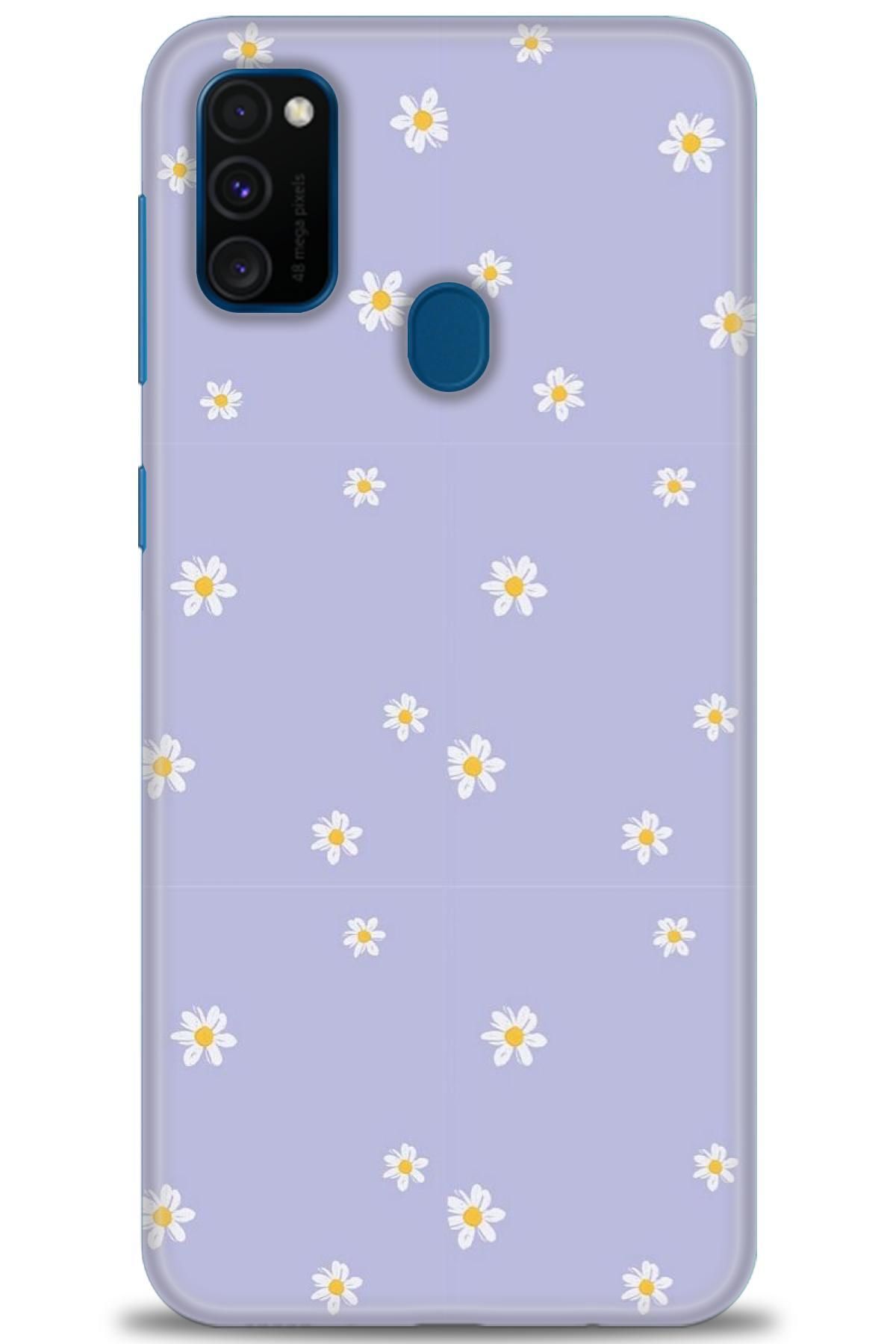 CooperTech Samsung Galaxy M30S İle Uyumlu HD Baskılı Desenli Silikon Kılıf - 57