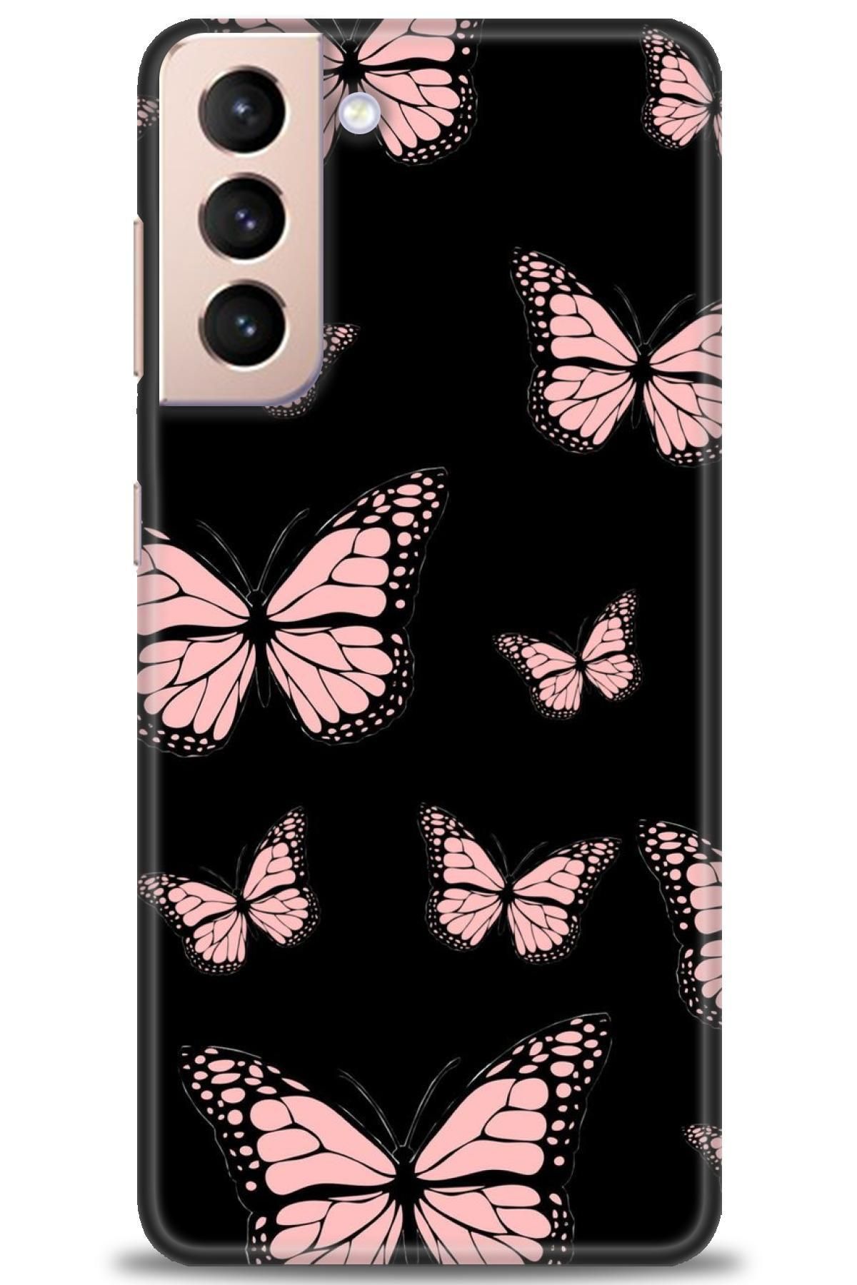 CooperTech Samsung Galaxy S21 Plus İle Uyumlu HD Baskılı Desenli Silikon Kılıf - 1028