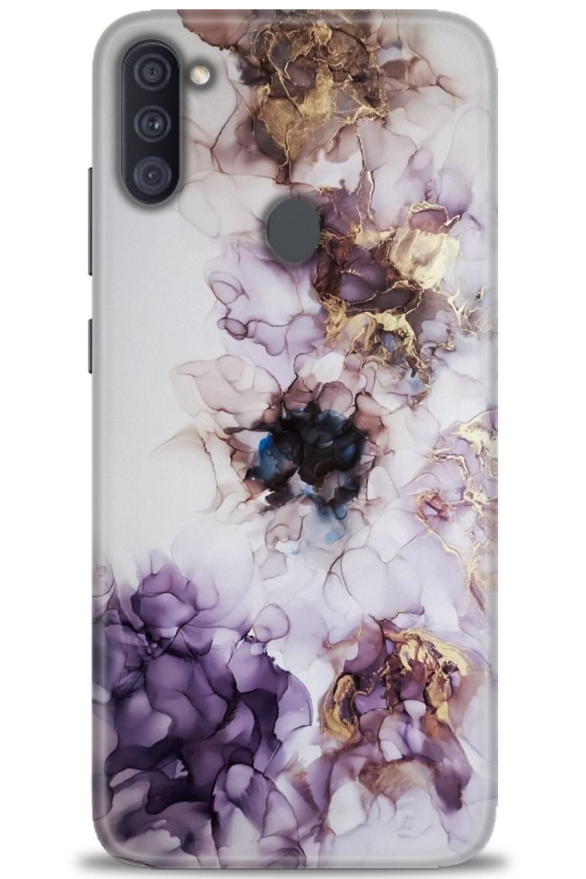 CooperTech Samsung Galaxy A11 İle Uyumlu HD Baskılı Desenli Silikon Kılıf - 407