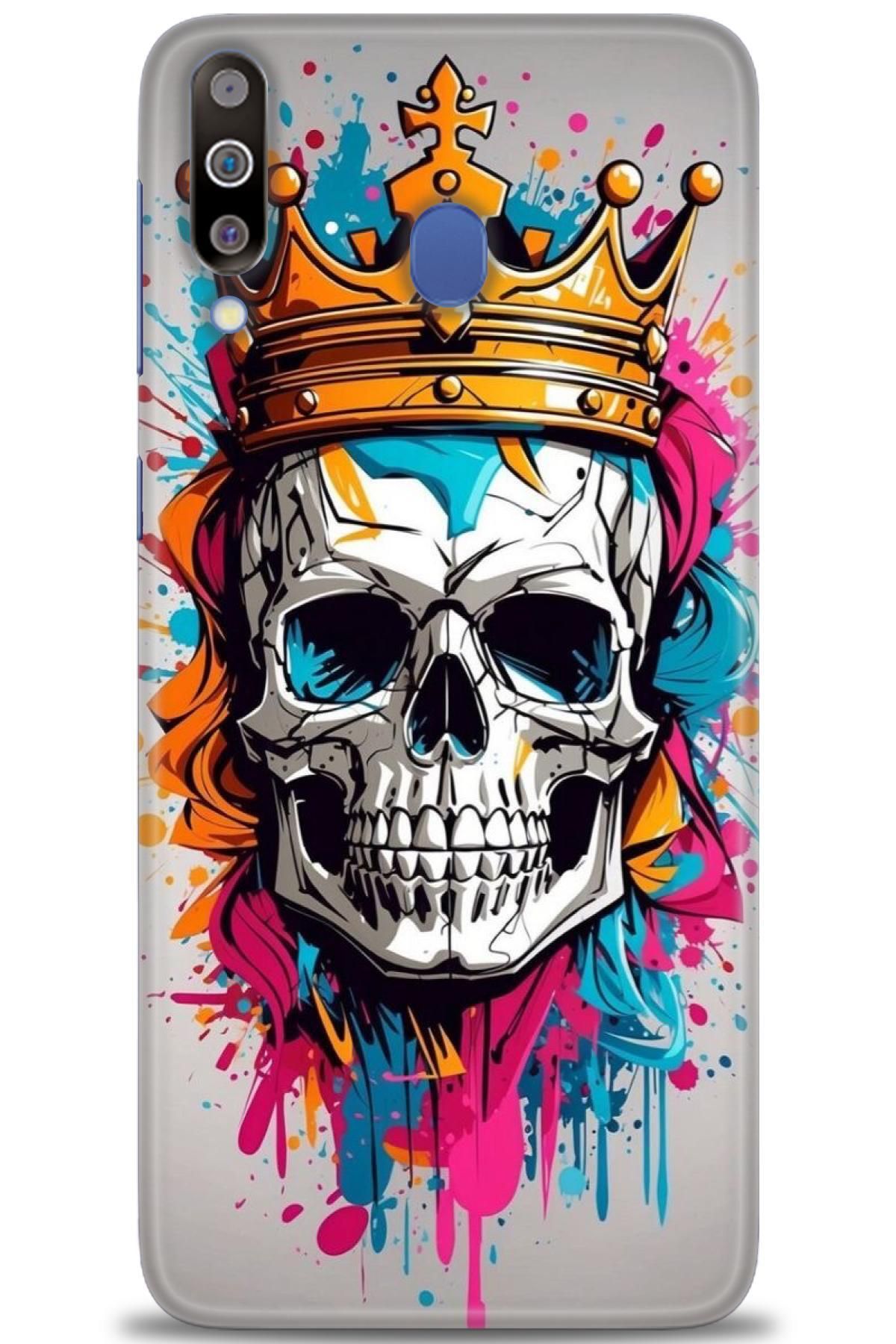 CooperTech Samsung Galaxy M30 İle Uyumlu HD Baskılı Desenli Silikon Kılıf - 993