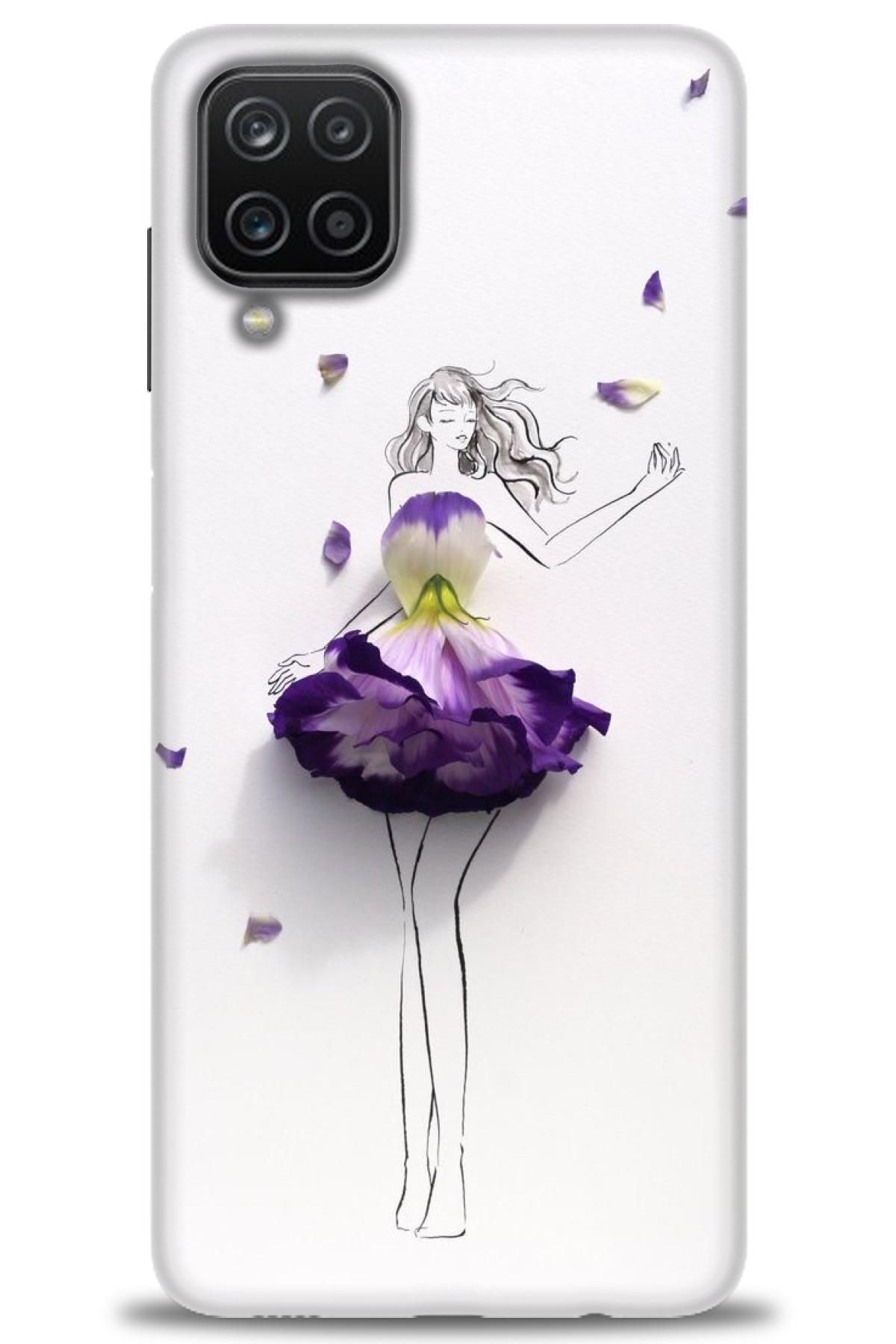 CooperTech Samsung Galaxy M12 İle Uyumlu HD Baskılı Desenli Silikon Kılıf - 740