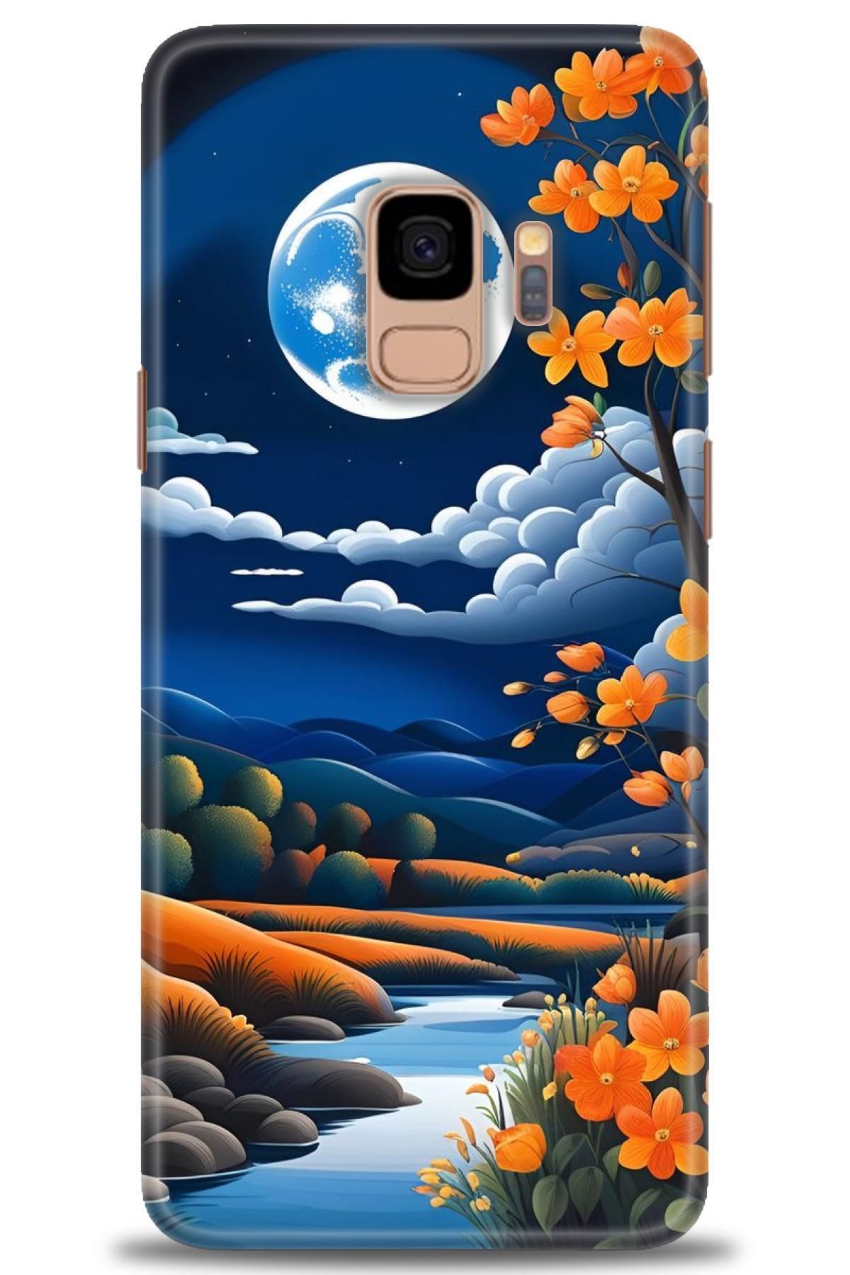 CooperTech Samsung Galaxy S9 İle Uyumlu HD Baskılı Desenli Silikon Kılıf - 623
