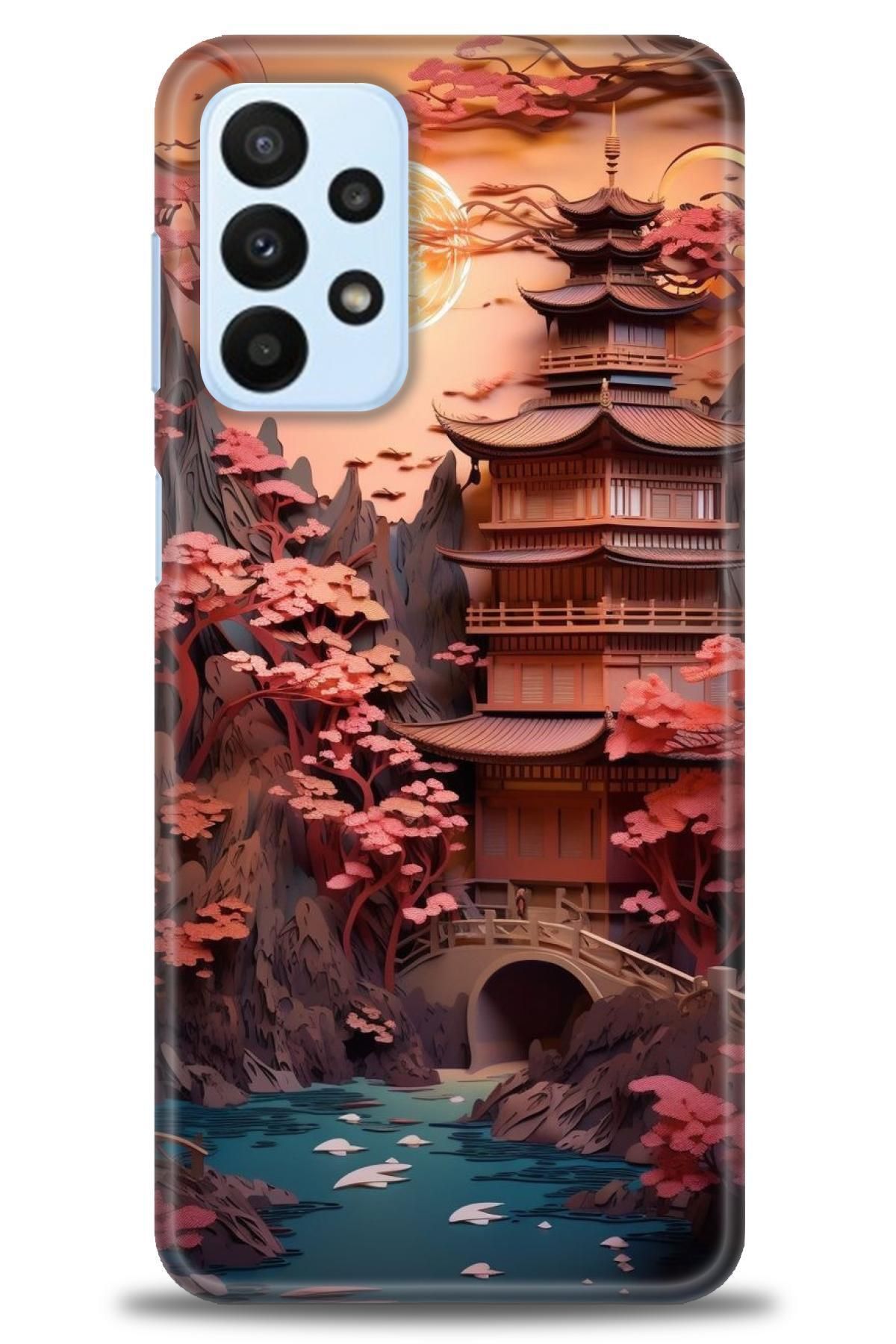 CooperTech Samsung Galaxy A23 4G İle Uyumlu HD Baskılı Desenli Silikon Kılıf - 326