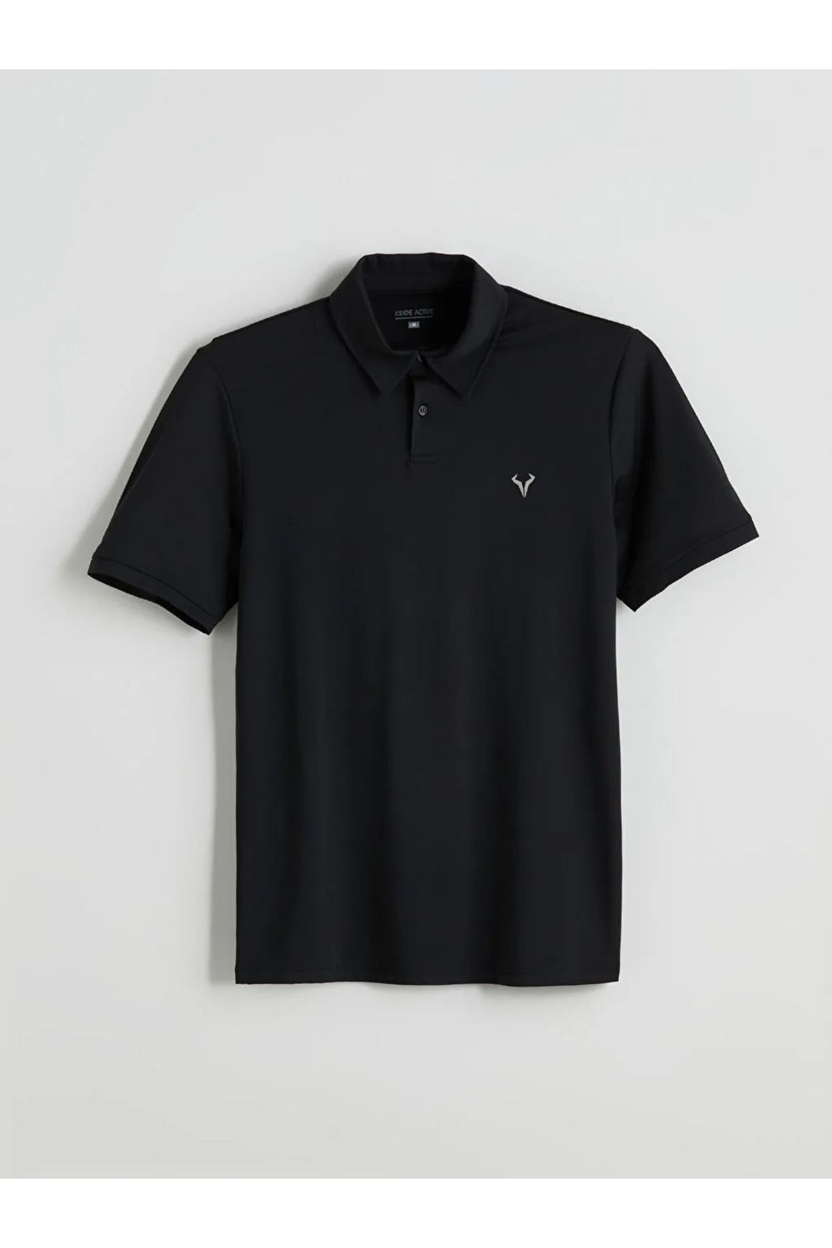 LC Waikiki XSIDE ACTIVE Siyah Polo Yaka Erkek Spor Tişört