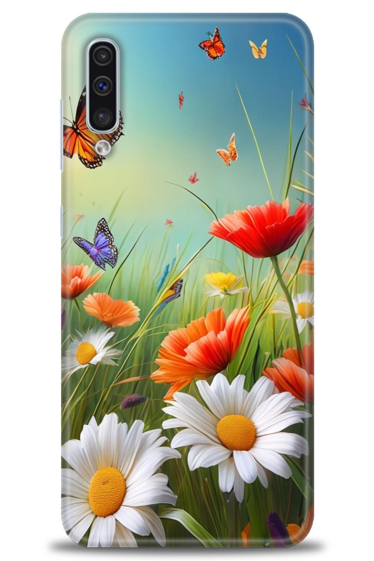 CooperTech Samsung Galaxy A50S İle Uyumlu HD Baskılı Desenli Silikon Kılıf - 353