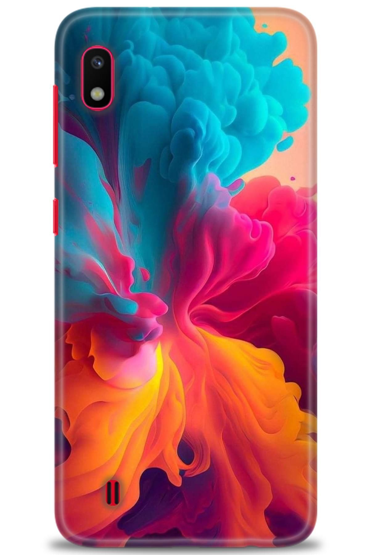 CooperTech Samsung Galaxy M10 İle Uyumlu HD Baskılı Desenli Silikon Kılıf - 551