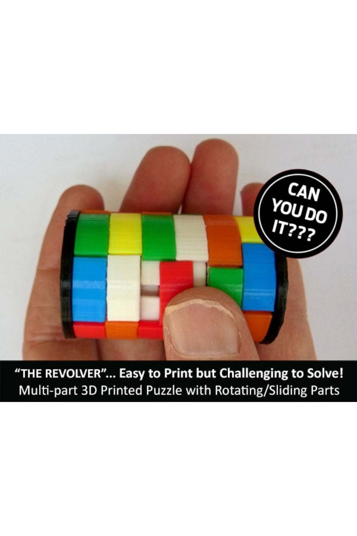 Vision Craft "Revolver" ... yazdırılması kolay ama çözmek zor!