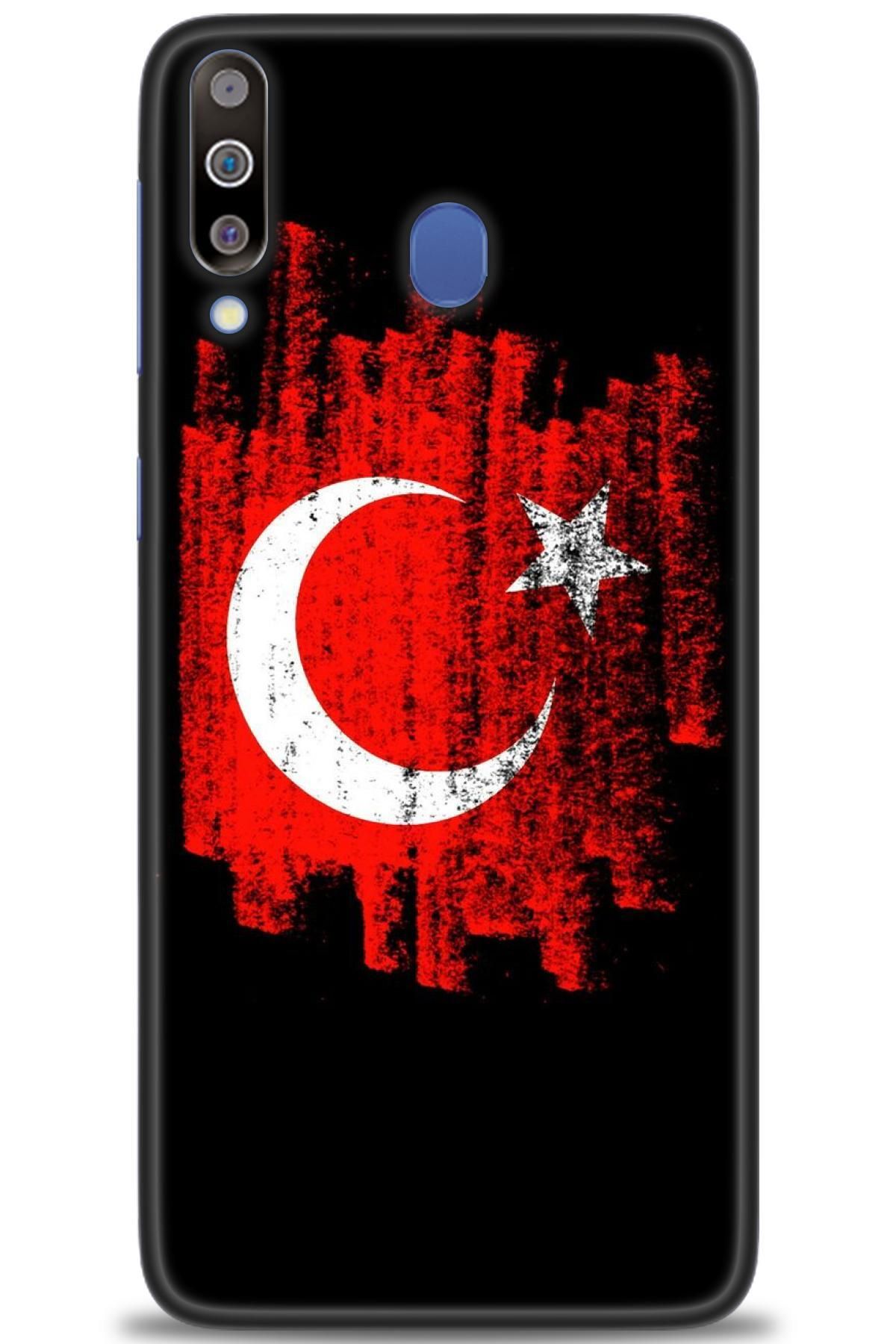 CooperTech Samsung Galaxy M30 İle Uyumlu HD Baskılı Desenli Silikon Kılıf - 1064