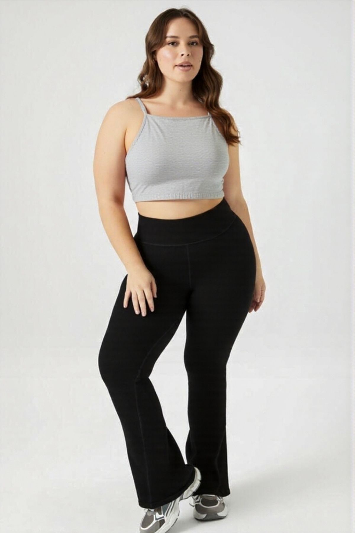 BUTİK MUSON Halter Yaka Crop Top 42 Beden